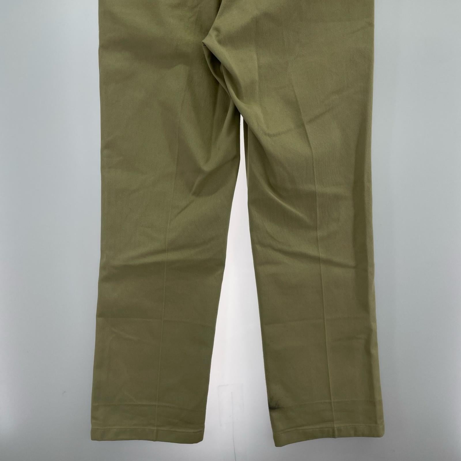 パンツ 90s 移行期 メキシコ製 IDEAL ワークパンツ W32 BEG グリーン