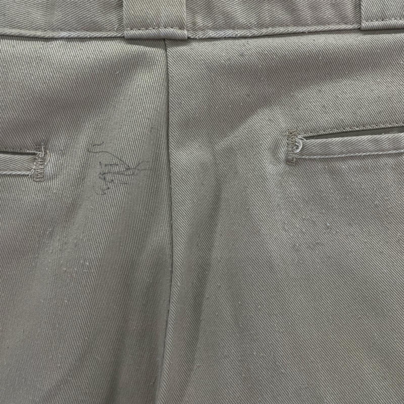 パンツ 90s 移行期 メキシコ製 IDEAL ワークパンツ W32 BEG グリーン
