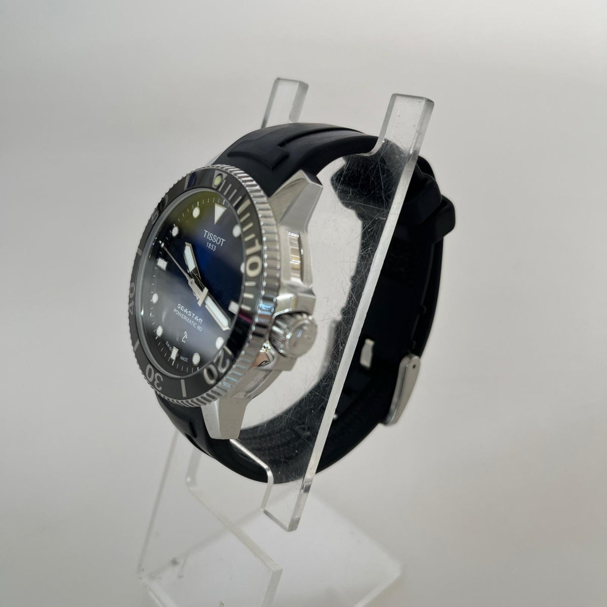 腕時計 TISSOT SEASTAR T120407A ブラック