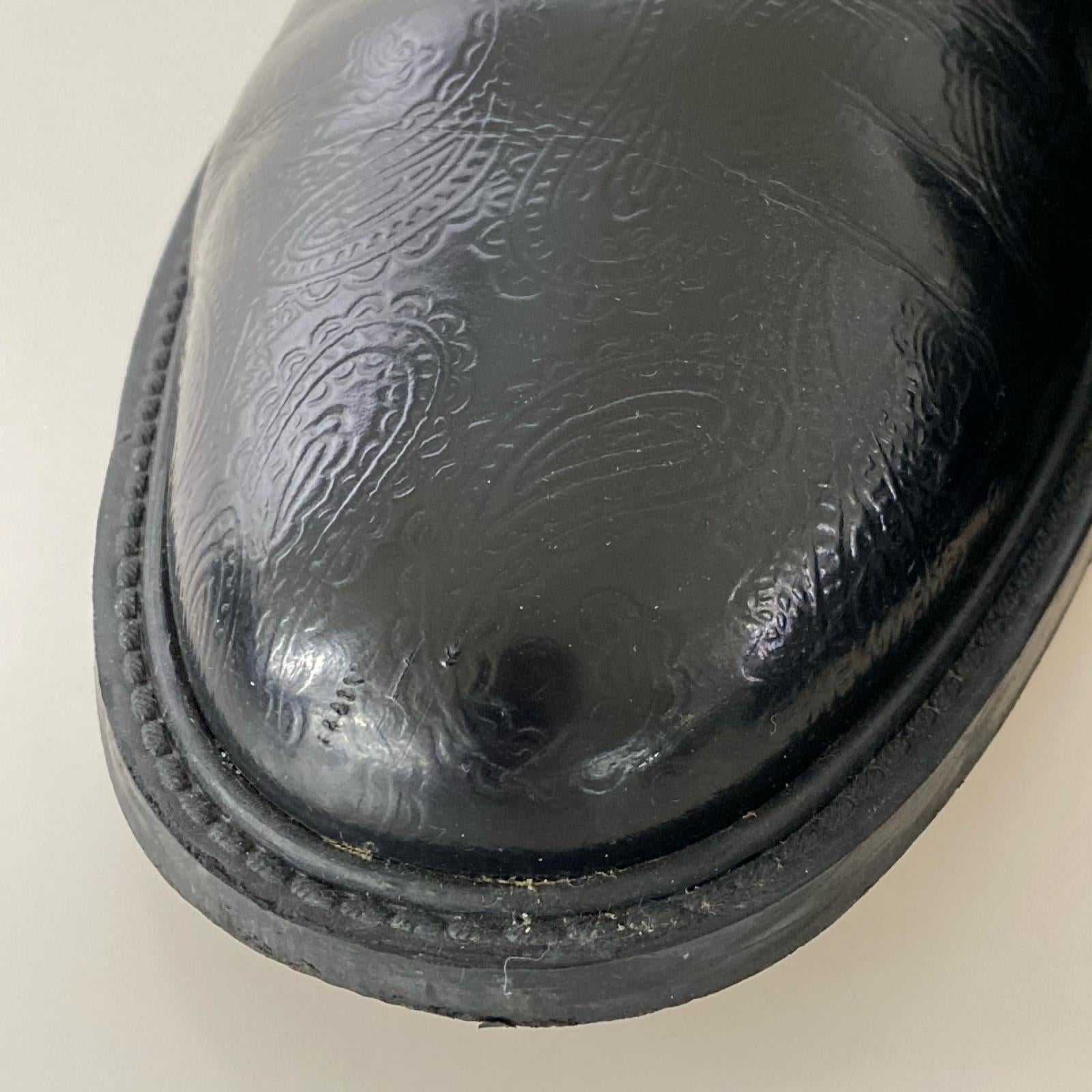 シューズ Kenford CLASSIC SADDLE PAISLEY(27) 27cm (US9 UK8 1/2 EU44) ブラック