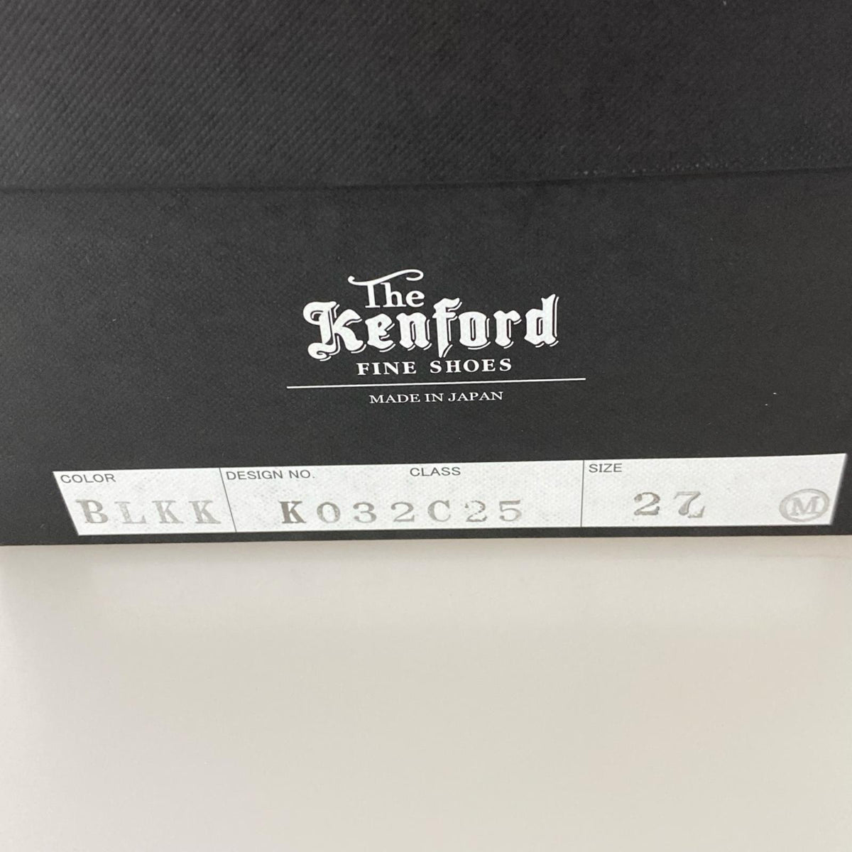 シューズ Kenford CLASSIC SADDLE PAISLEY(27) 27cm (US9 UK8 1/2 EU44) ブラック