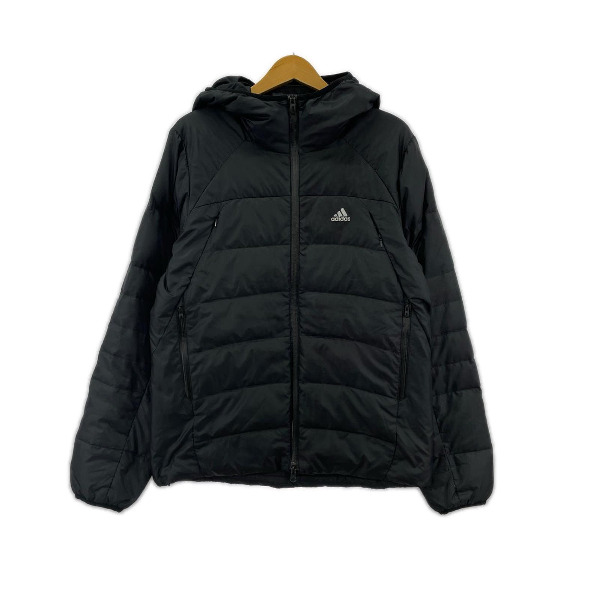ダウンジャケット エッセンシャルズミッドウェイトダウン BLK M M ブラック