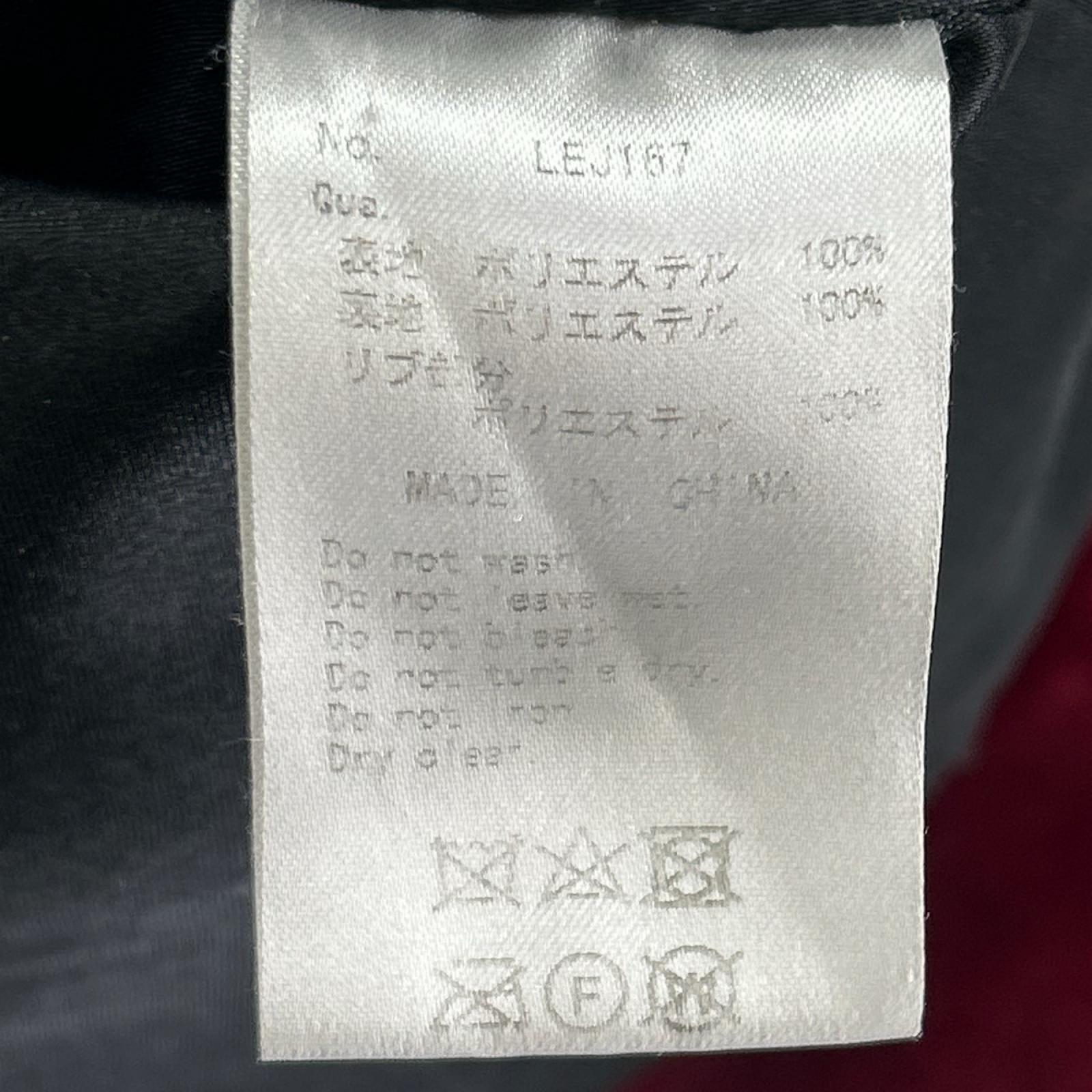 ジャケット 18AW スタンドブルゾン RED F レッド