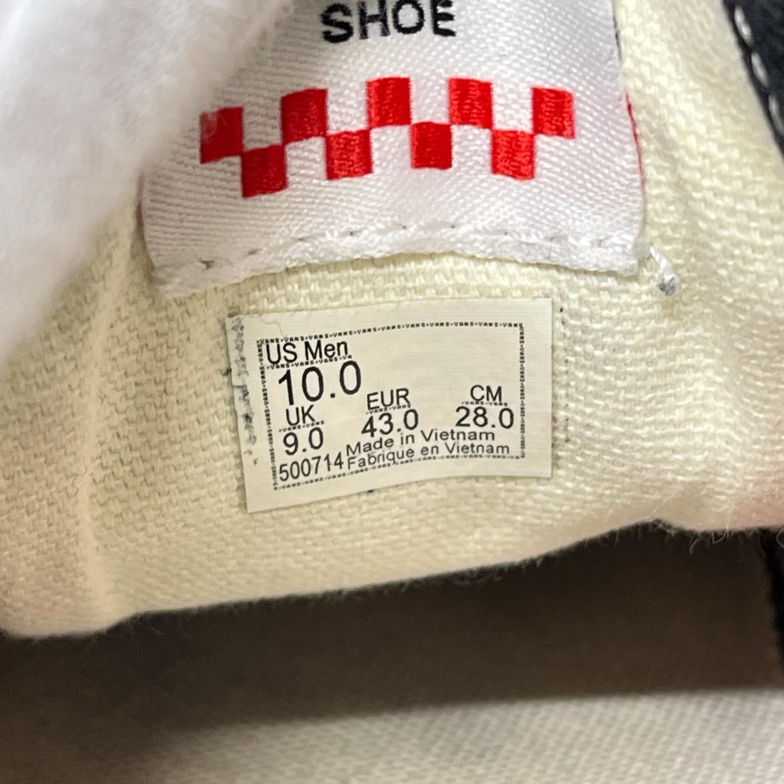 スニーカー SKATE AUTHENTIC 黒 (28㎝) 28cm (US10 UK9 1/2 EU46) ブラック