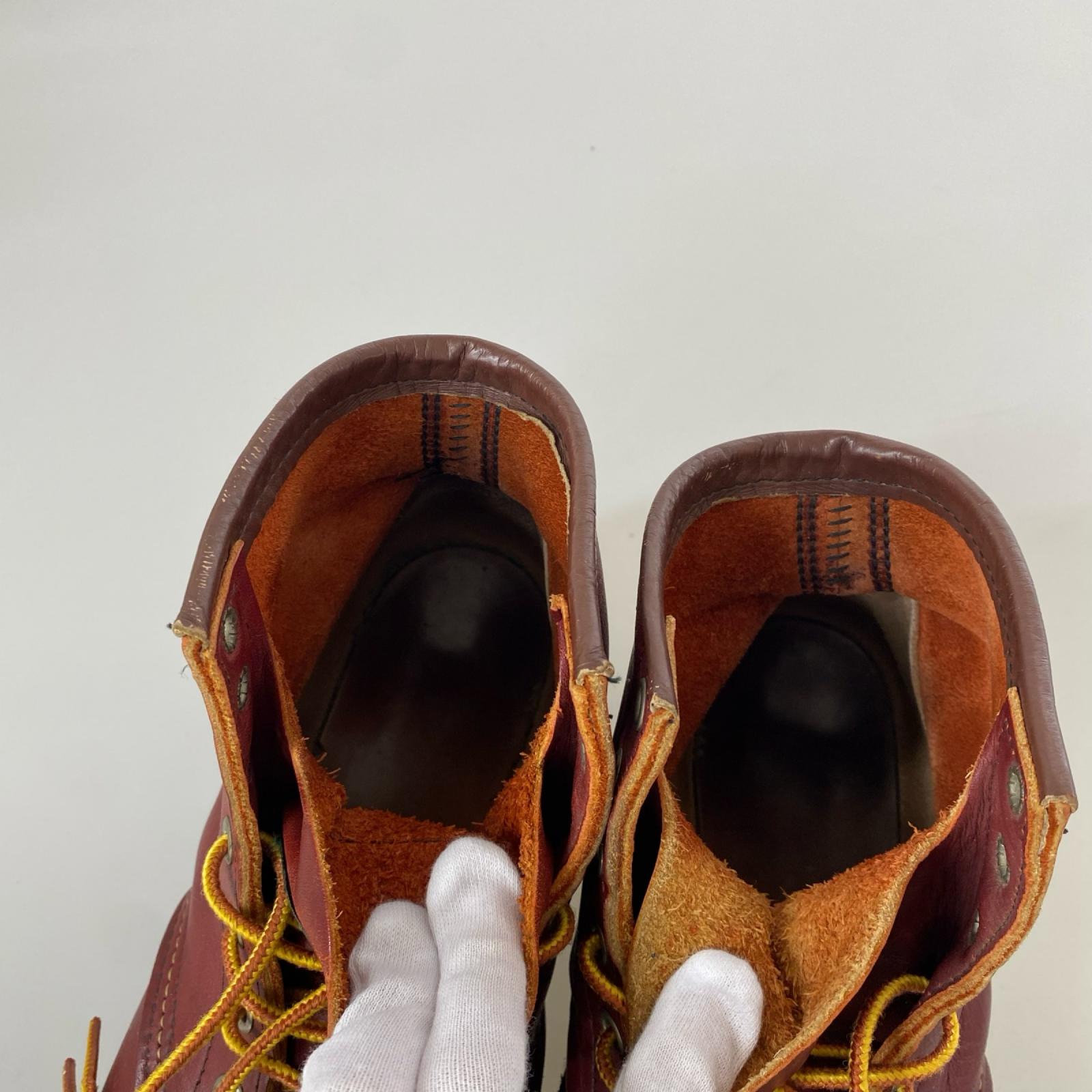 ブーツ アイリッシュセッター 半円犬タグ VIBRAMソール ブラウン