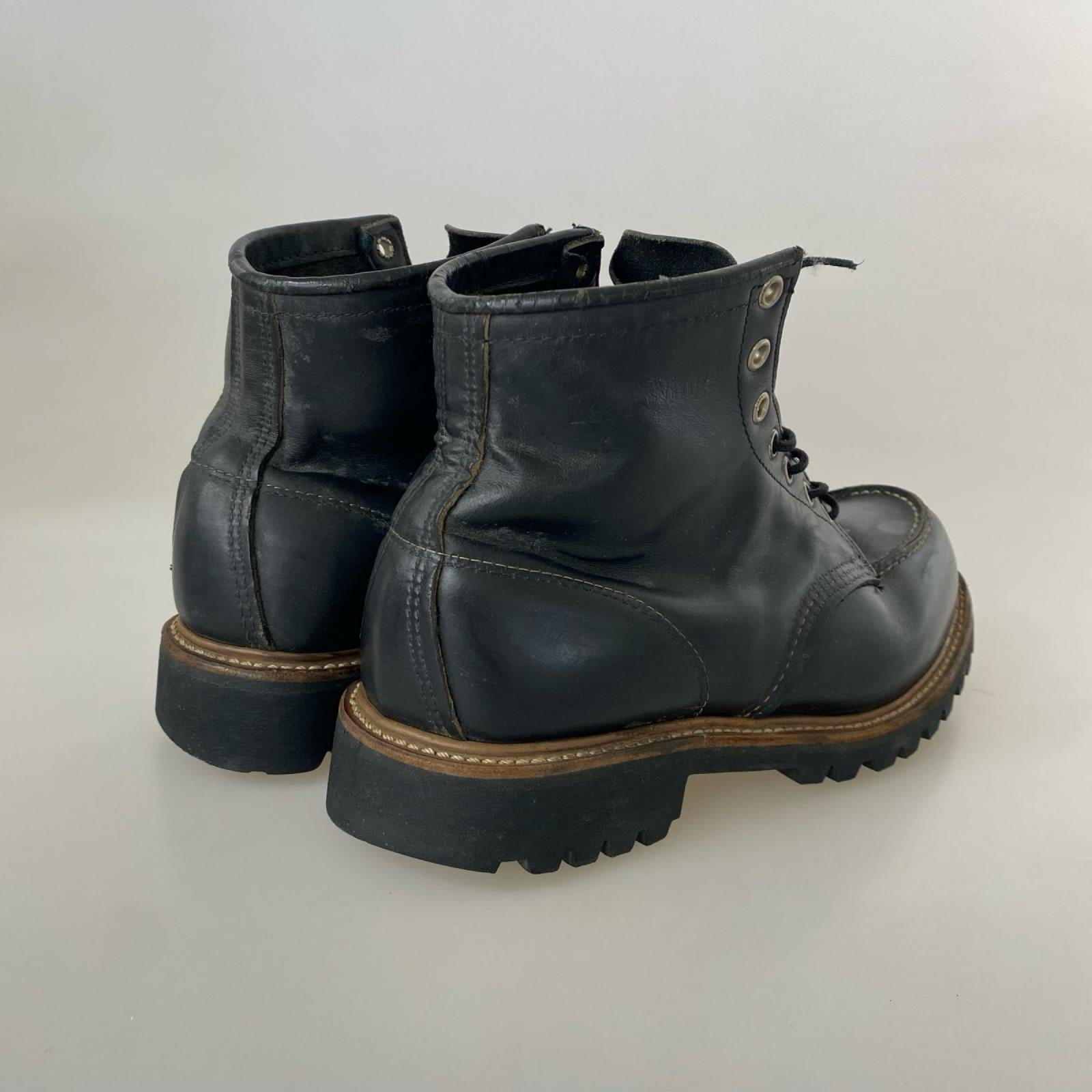 ブーツ クラシックモック VIBRAMソール ブラック