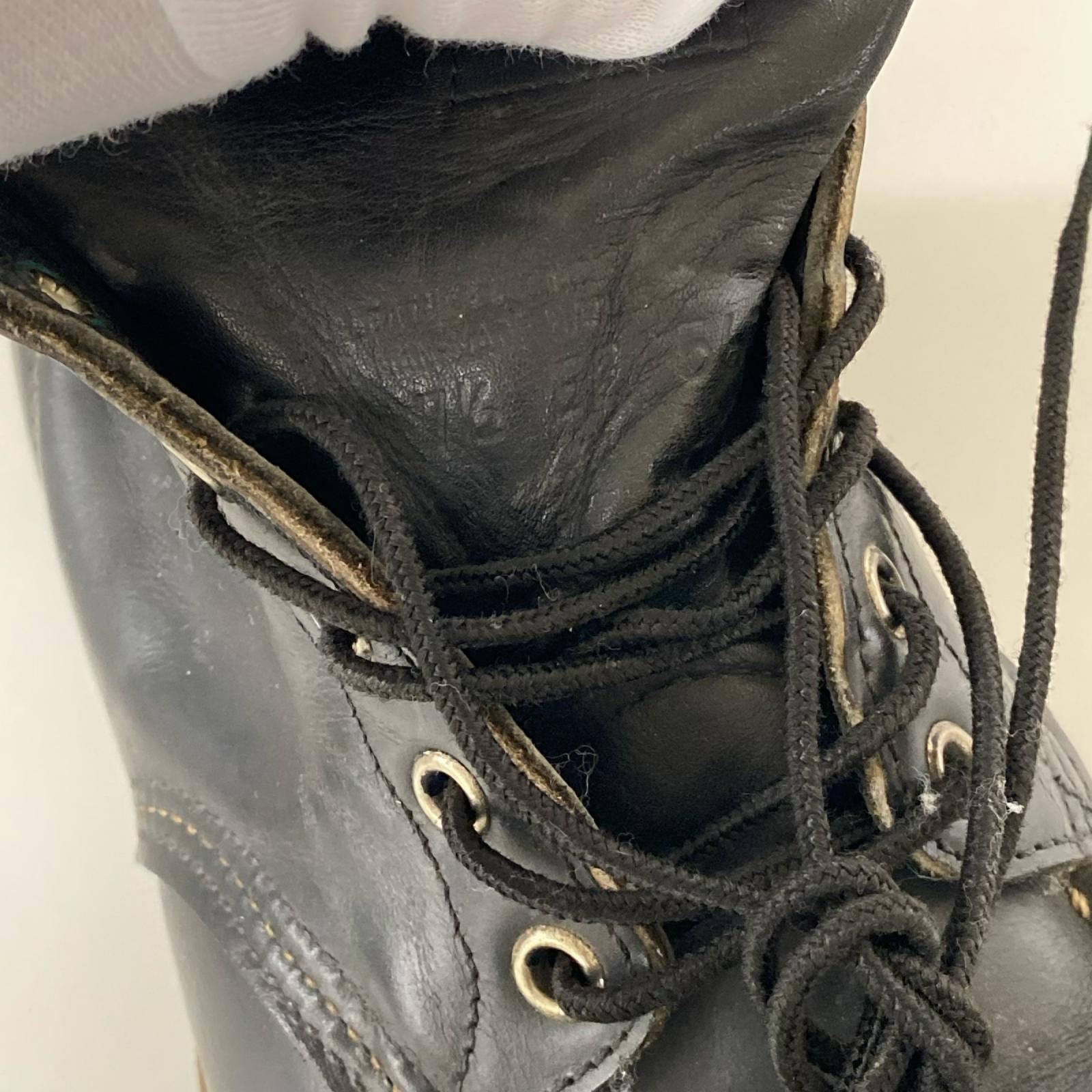 ブーツ クラシックモック VIBRAMソール ブラック
