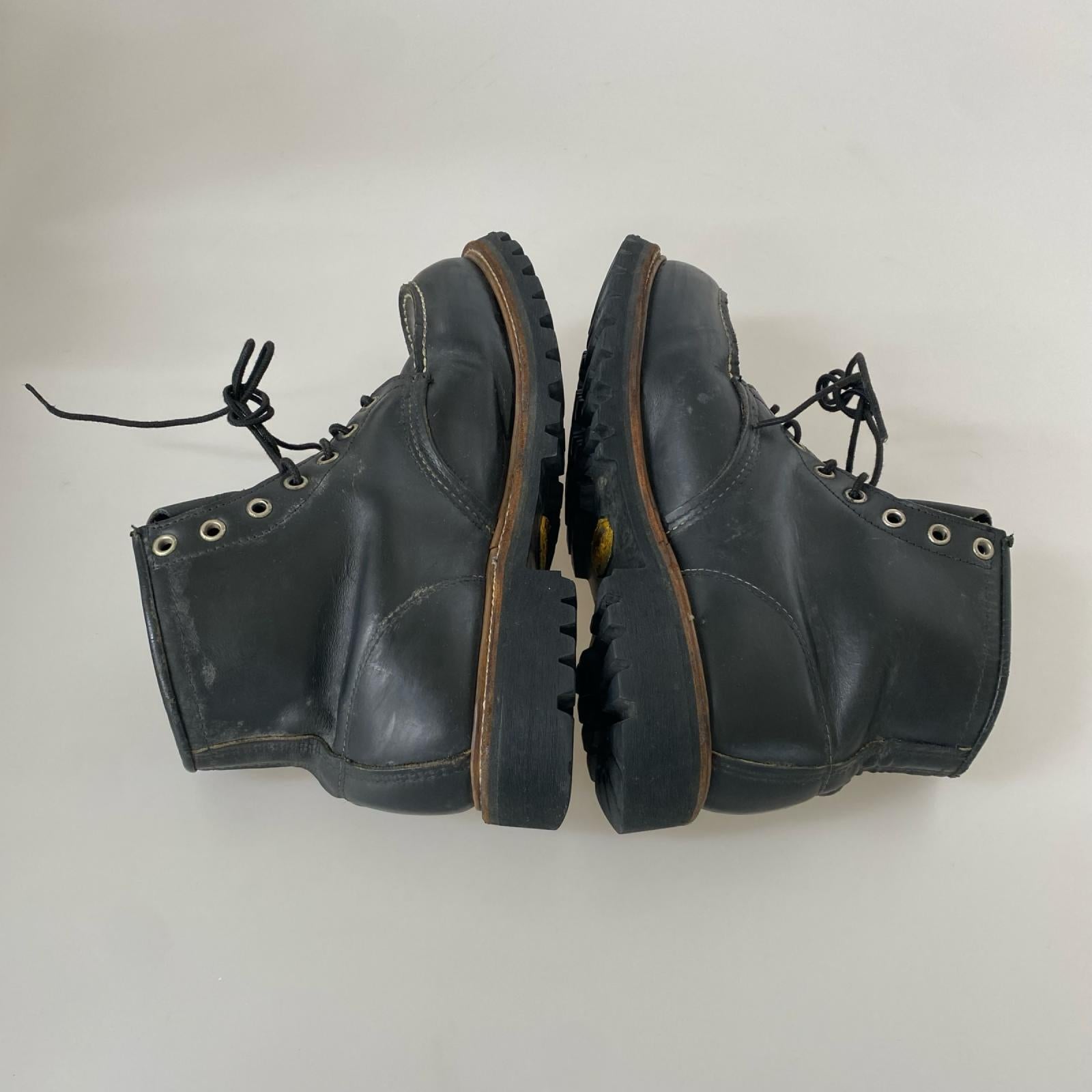 ブーツ クラシックモック VIBRAMソール ブラック