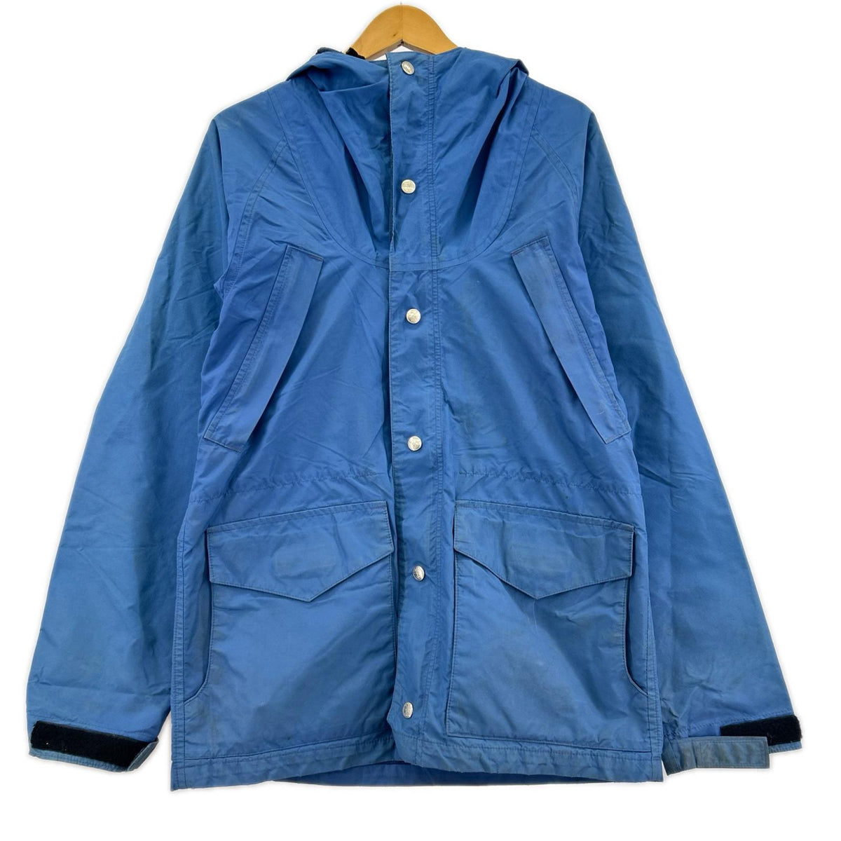 マウンテンパーカー BANANA EQUIPMENT GORE TEX (S) S ブルー
