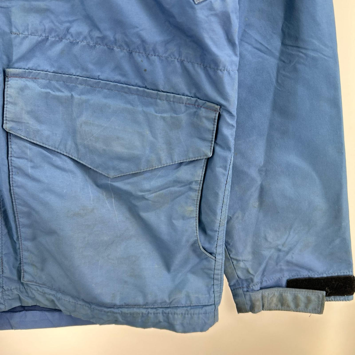 マウンテンパーカー BANANA EQUIPMENT GORE TEX (S) S ブルー