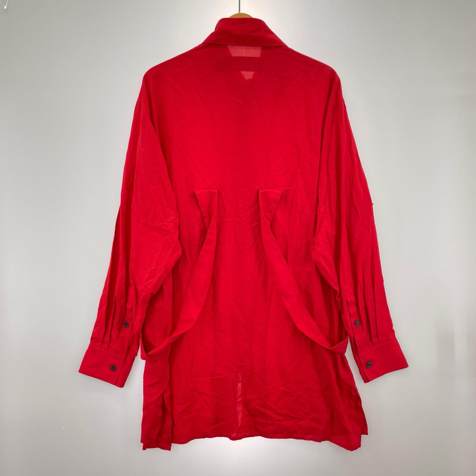 長袖シャツ BANG ON! ロングシャツ 2 レッド