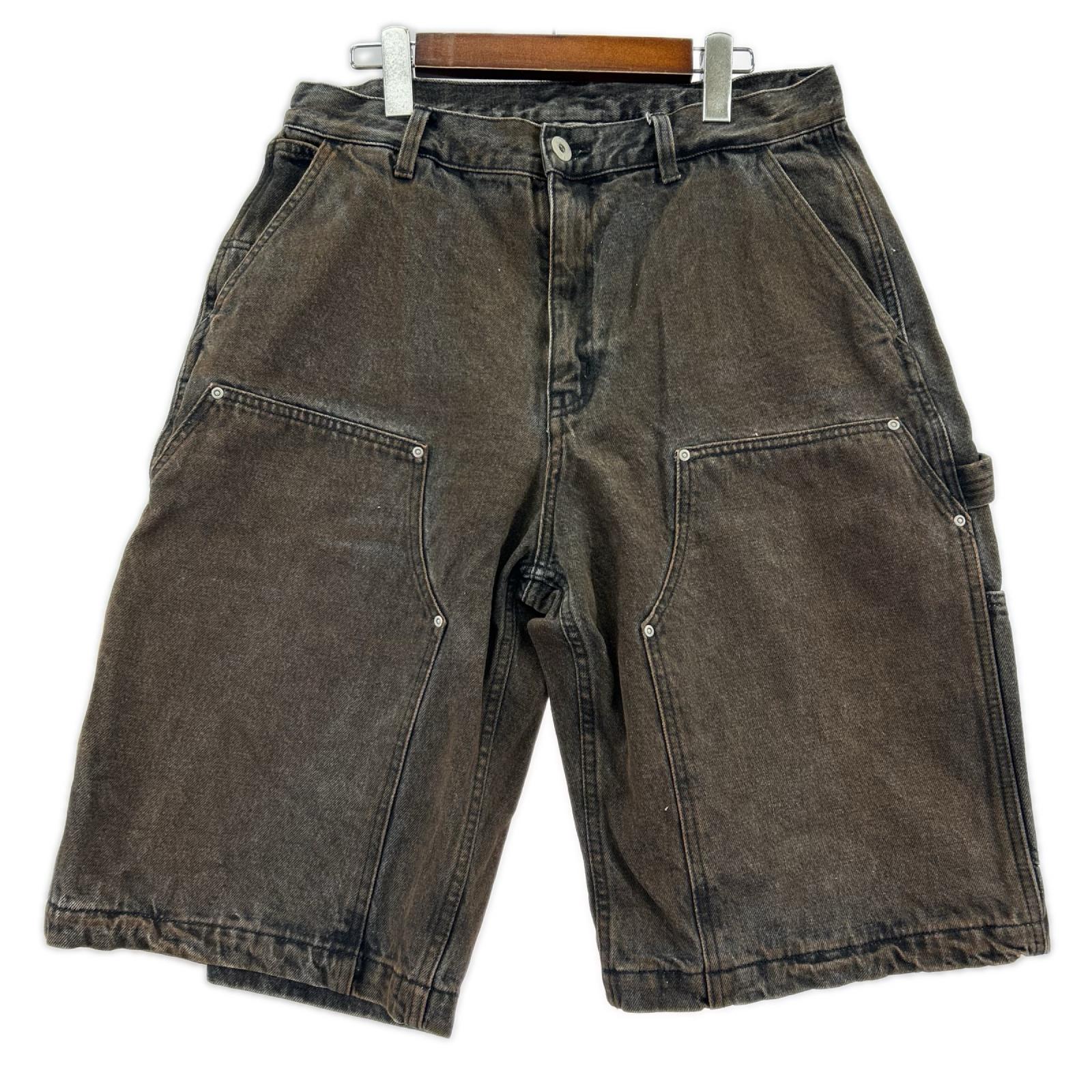 ショートパンツ Double Knee Half Pants ブラウン L ブラウン