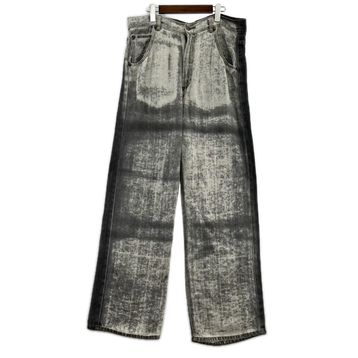 デニムパンツ SOLO JEANS ウォッシュデニム W36 BLK 36 ブラック