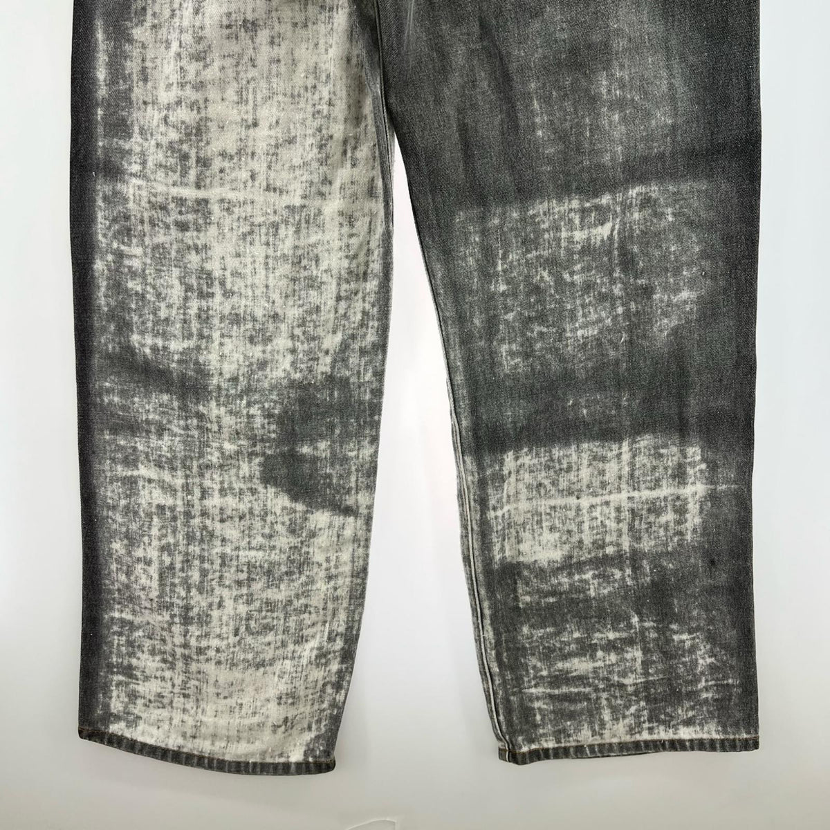 デニムパンツ SOLO JEANS ウォッシュデニム W36 BLK 36 ブラック