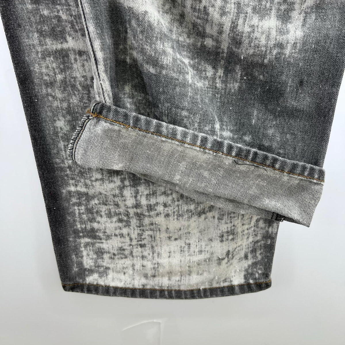 デニムパンツ SOLO JEANS ウォッシュデニム W36 BLK 36 ブラック