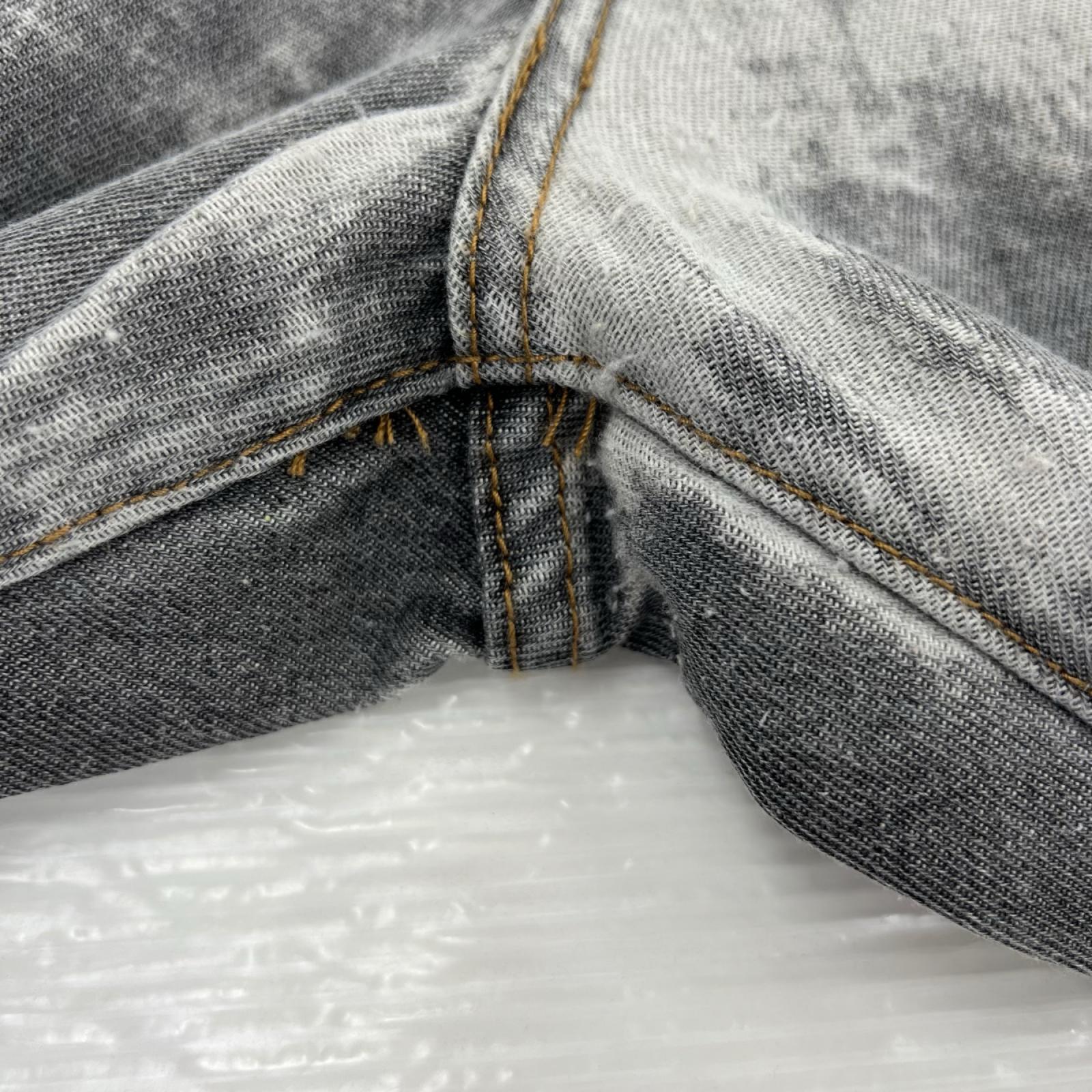 デニムパンツ SOLO JEANS ウォッシュデニム W36 BLK 36 ブラック