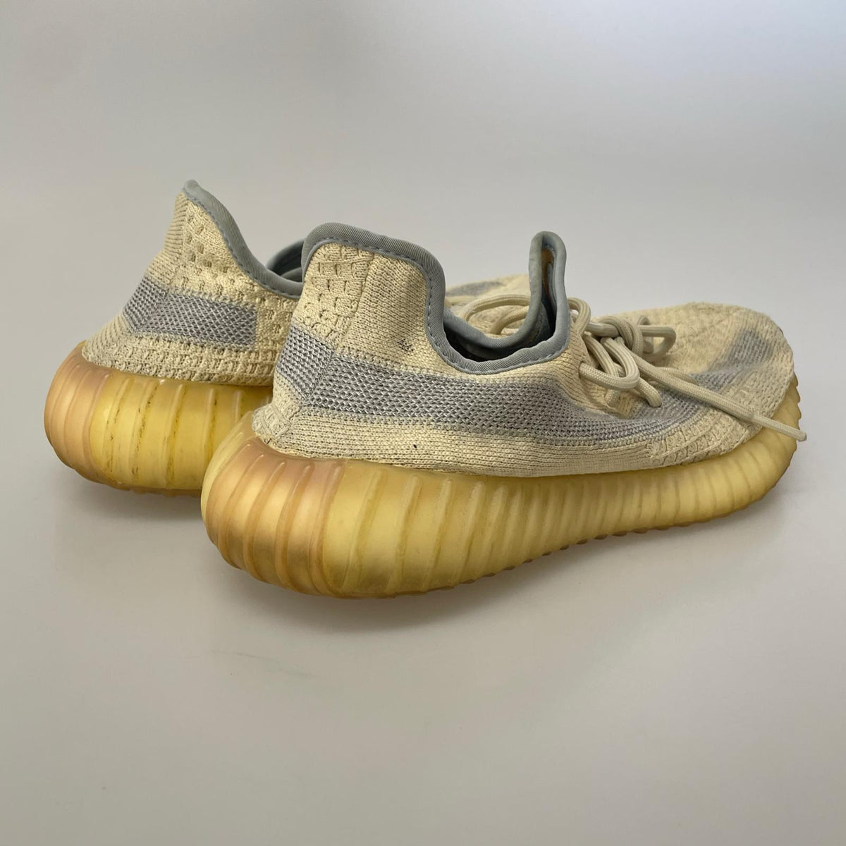 スニーカー Yeezy Boost 350 V2 Linen BEG 26.0 26.5cm (US8 1/2 UK8 EU43) ベージュ