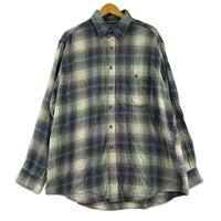 長袖シャツ DAVID TAYLOR チェックシャツ L マルチカラー