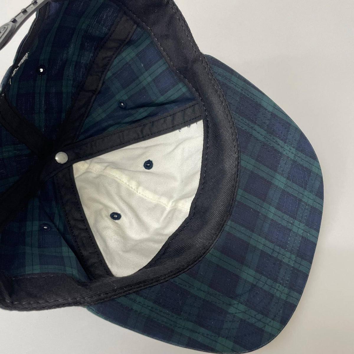 キャップ 16aw world famous plaid 6-panel cap 緑 グリーン