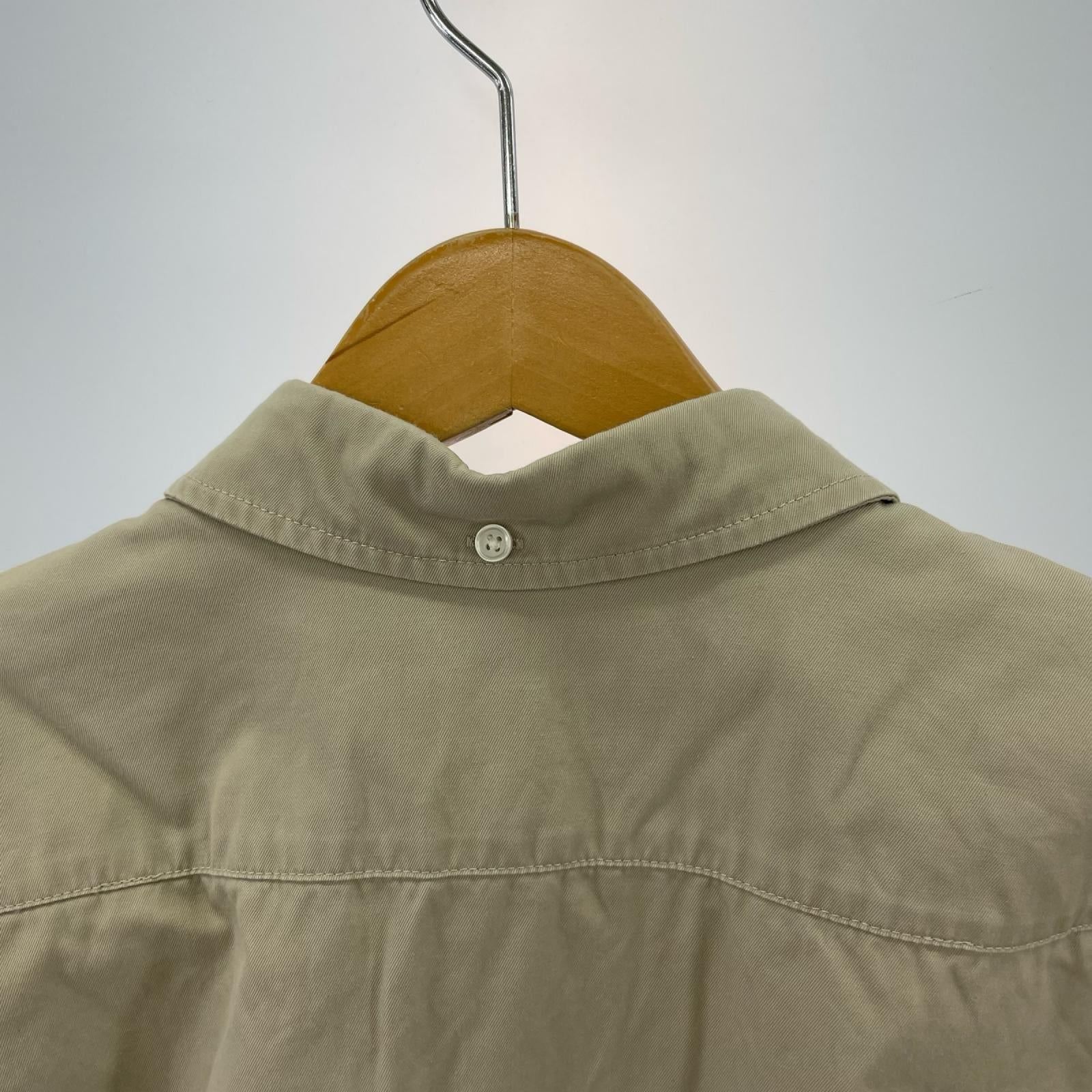 長袖シャツ SMALL BOX LOGO SHIRT/ベージュ/M M ベージュ