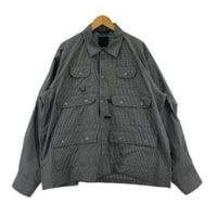 長袖シャツ TECH MULTI FISHING SHIRT L/S GRY XL
