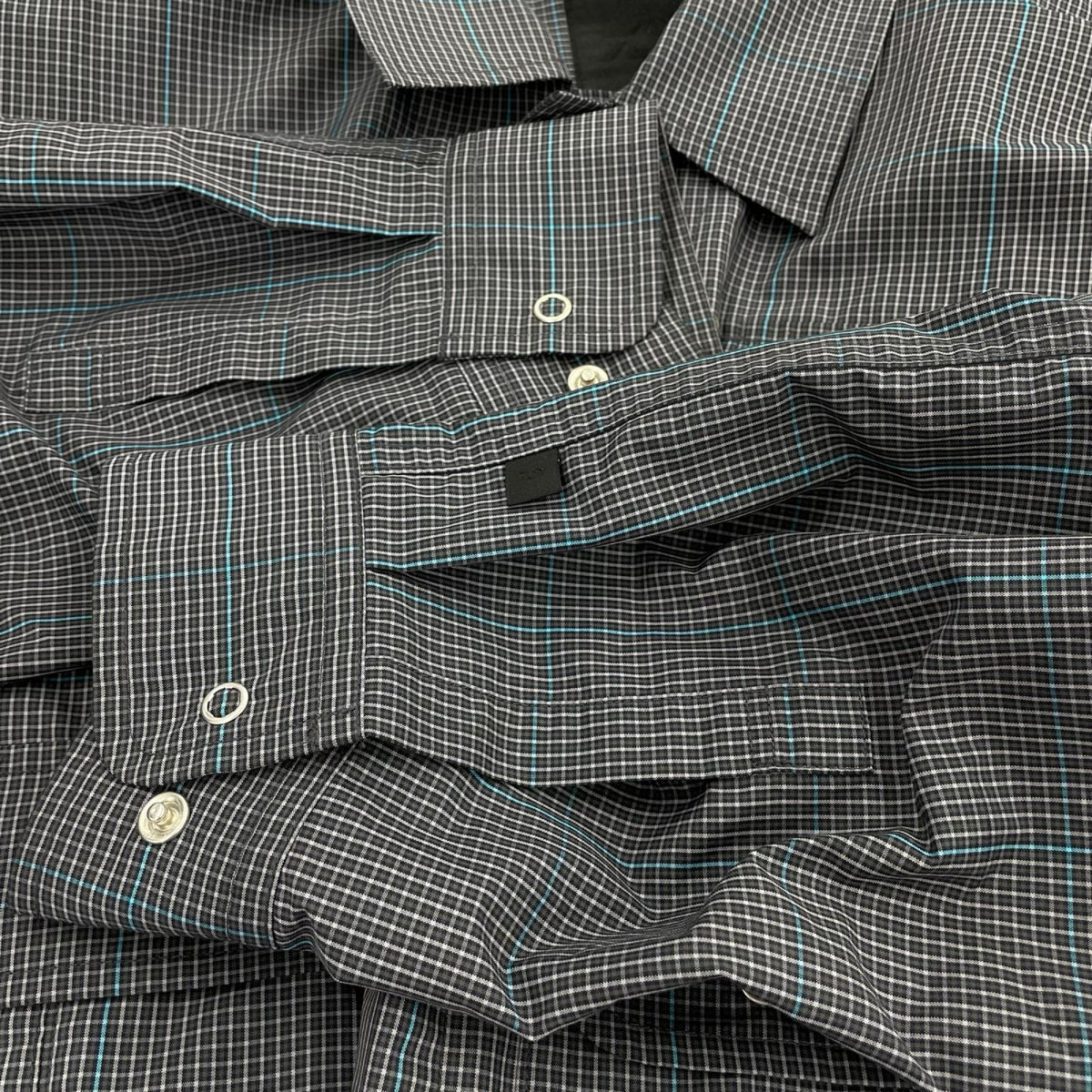 長袖シャツ TECH MULTI FISHING SHIRT L/S GRY XL