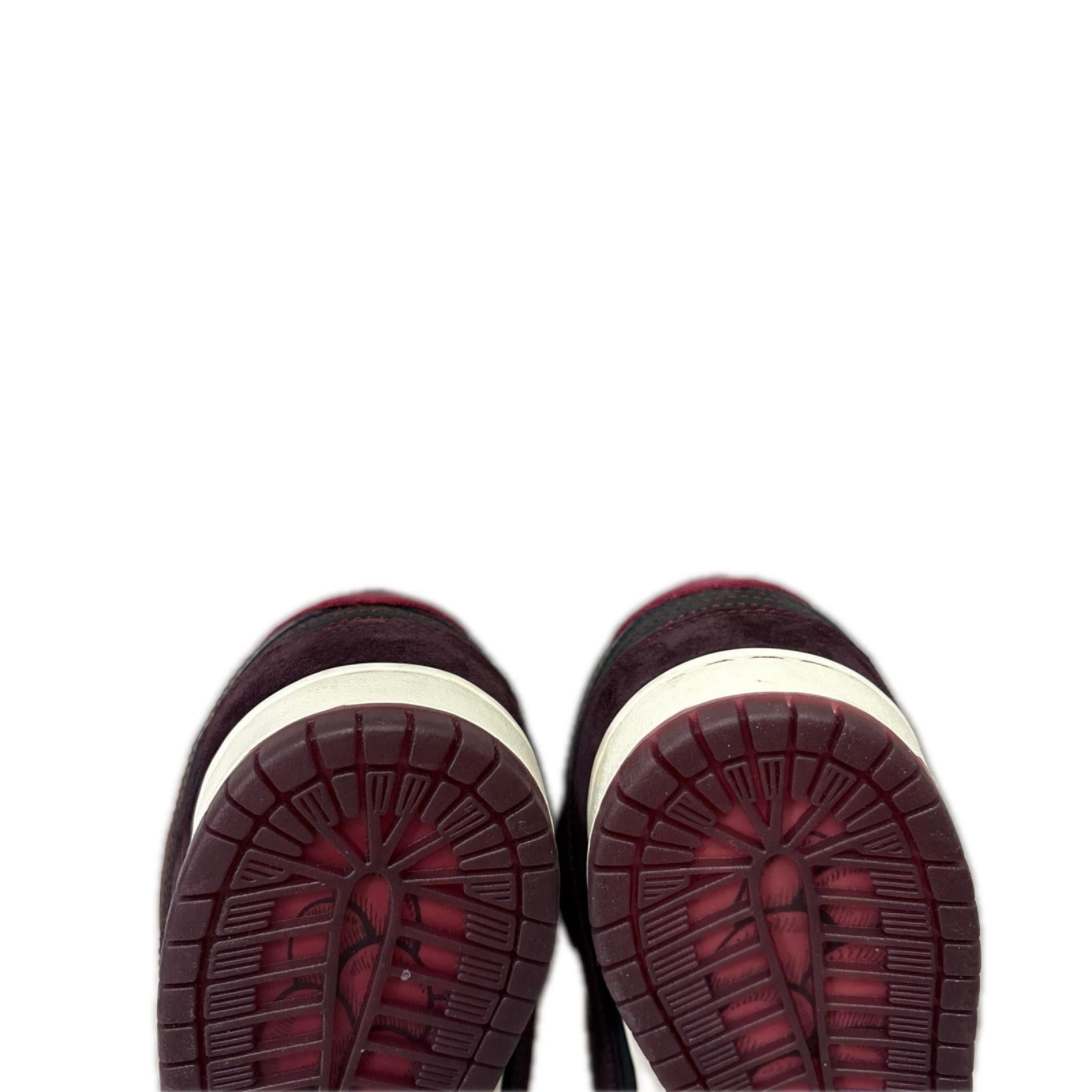 スニーカー Dunk Low Pro QS Mahogany and Team Red 25.5cm (US7 1/2 UK7 EU41) レッド
