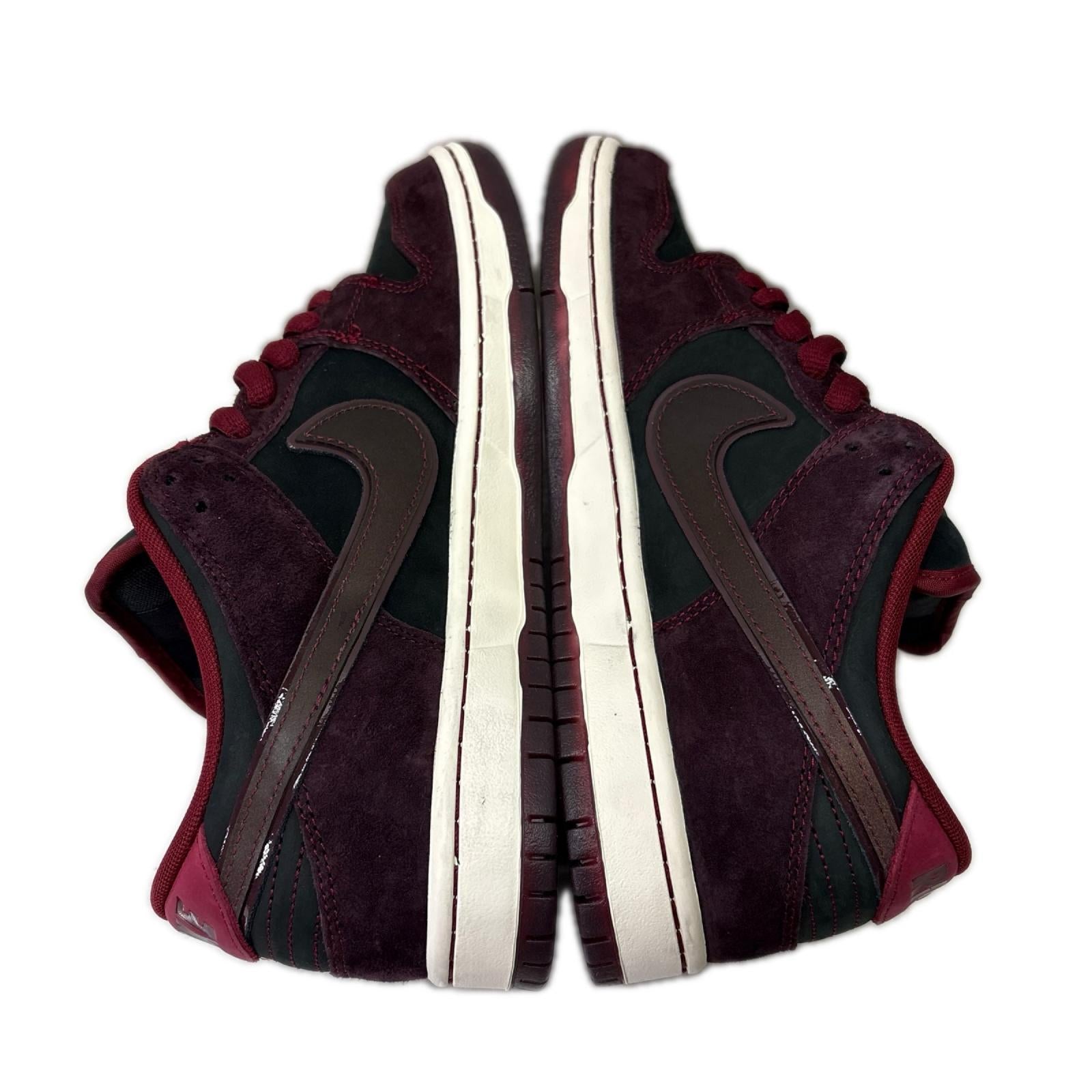 スニーカー Dunk Low Pro QS Mahogany and Team Red 25.5cm (US7 1/2 UK7 EU41) レッド