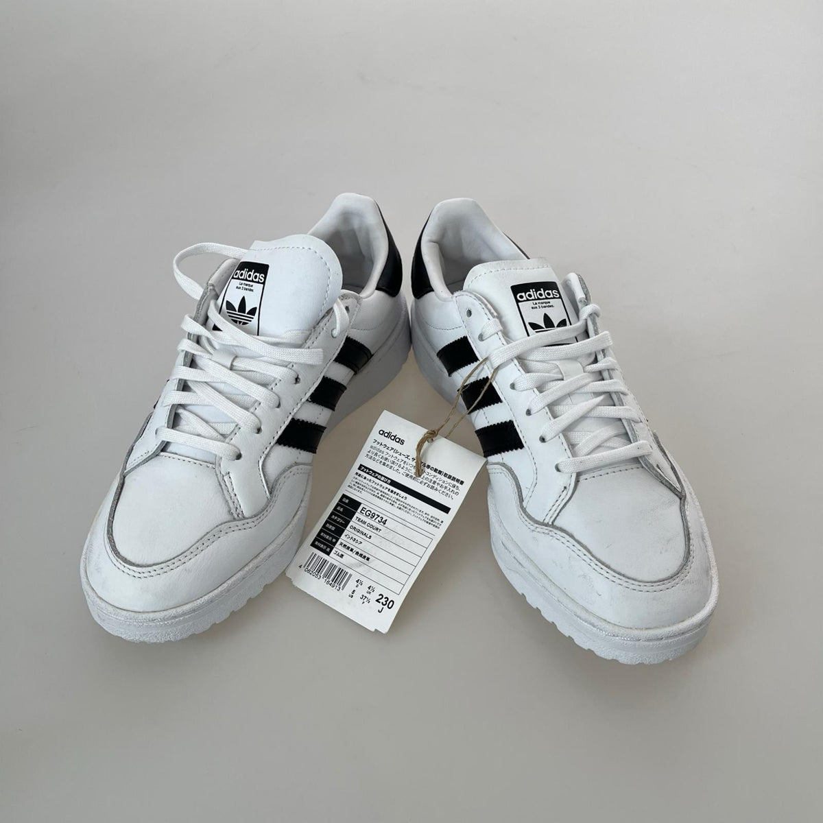 スニーカー adidas EG9734 スニーカーWH 23.0 23cm (US5 UK4 1/2 EU36)