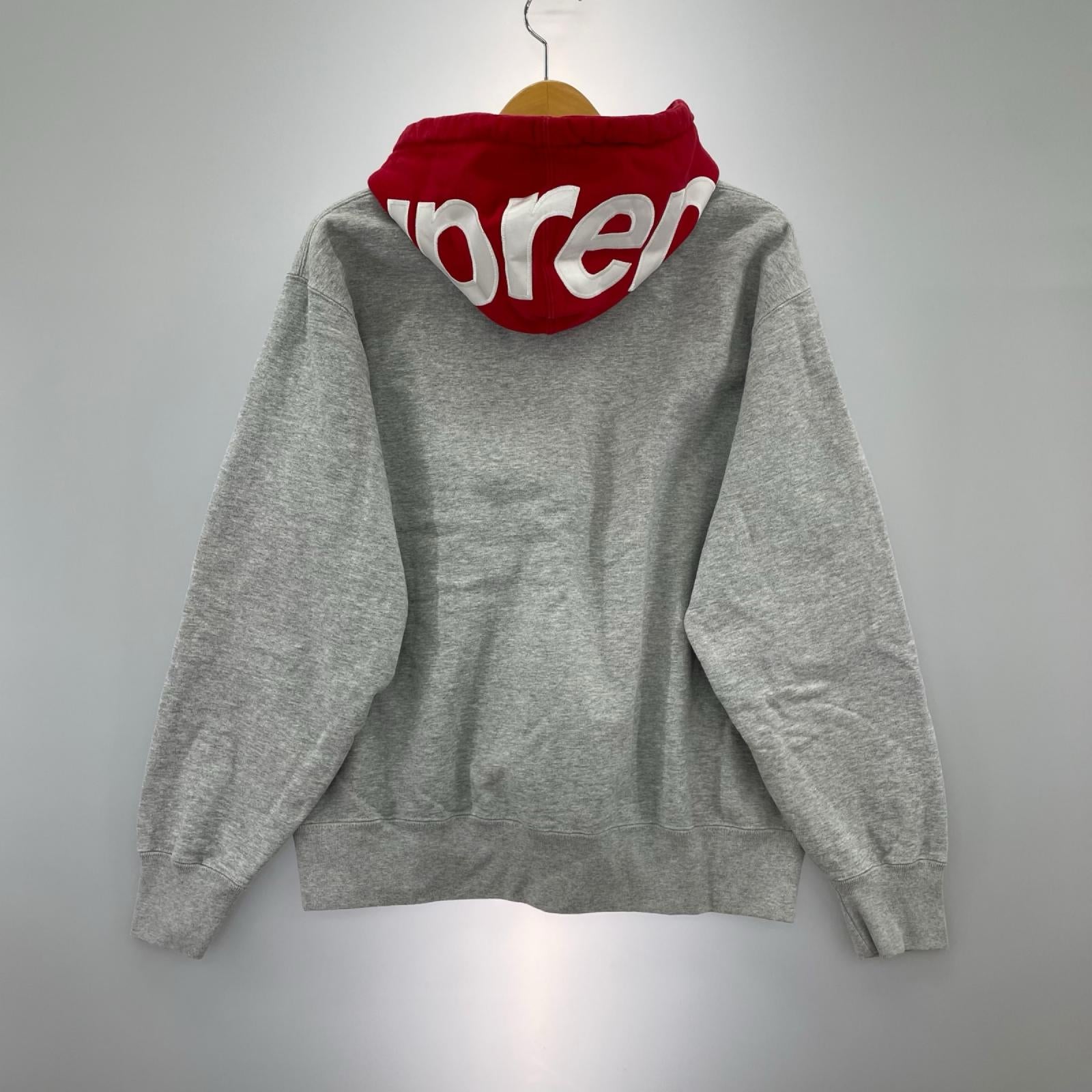 パーカー Supreme 21AW Contrast Hooded Sweatshirt S グレー S グレー