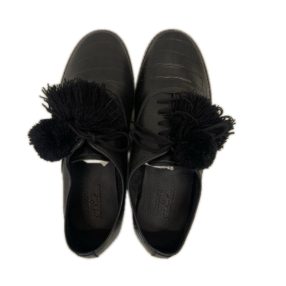 シューズ Midorikawa SUICOKE クロコ型押し シューズ 25.5cm (US7 1/2 UK7 EU41)