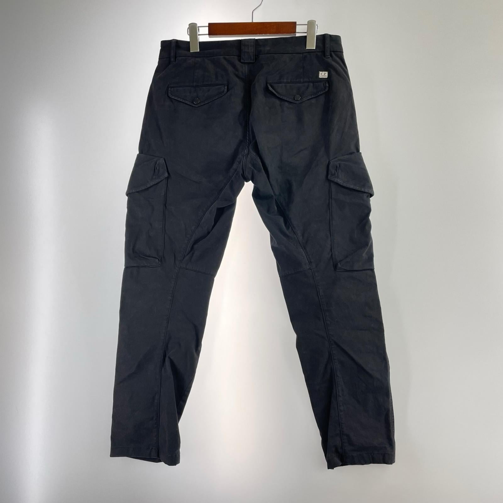 パンツ Stretch Satin Lens Cargo Pants 46 ブラック