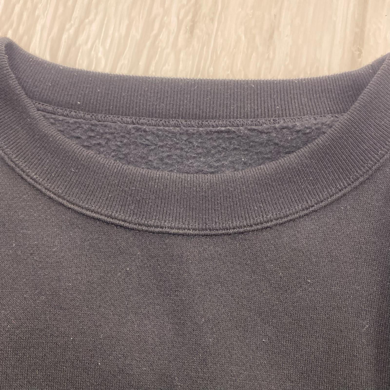スウェット PROFESSIONAL CREWNECK M ブラック