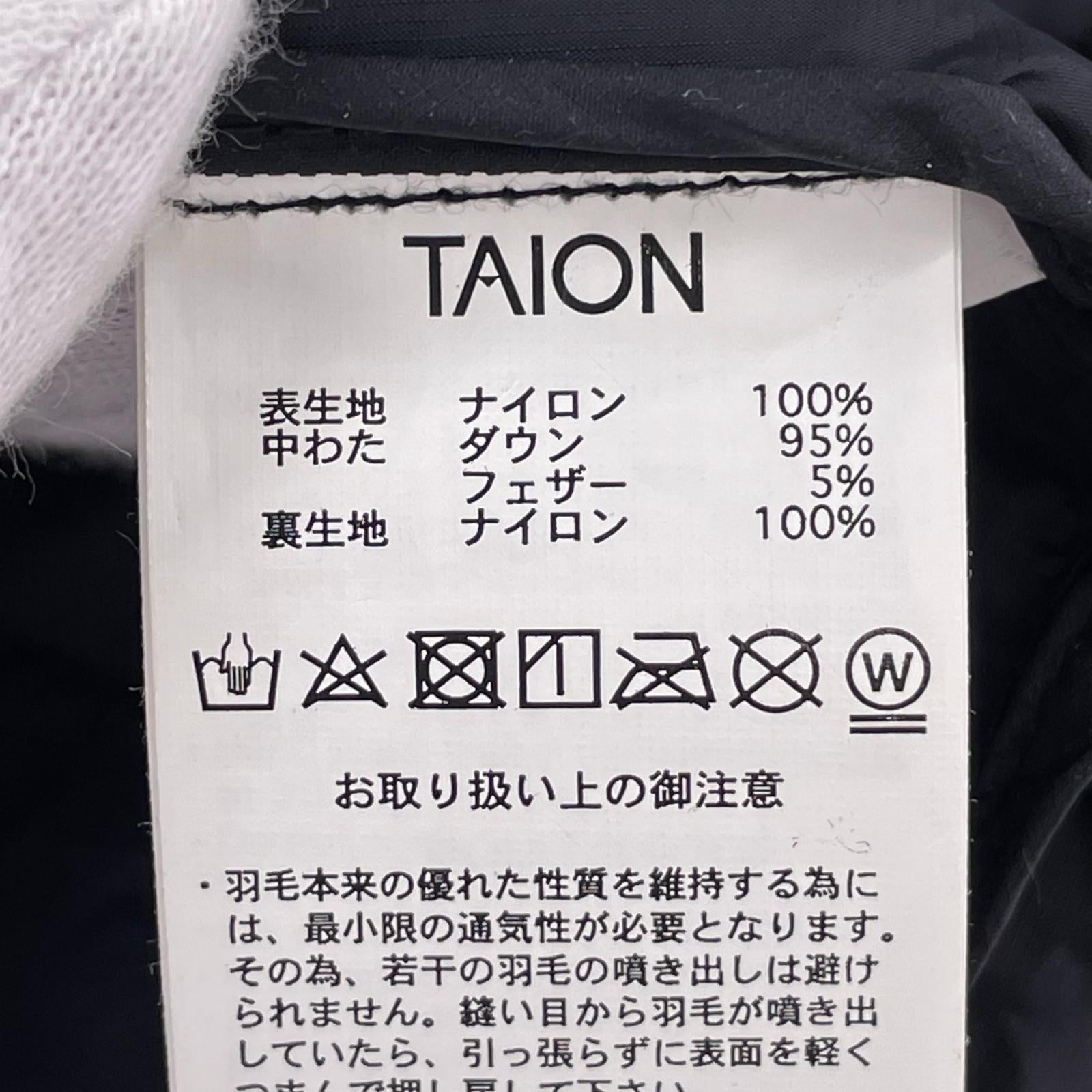 ジャケット TAION TAION-104BMT 黒 ブラック