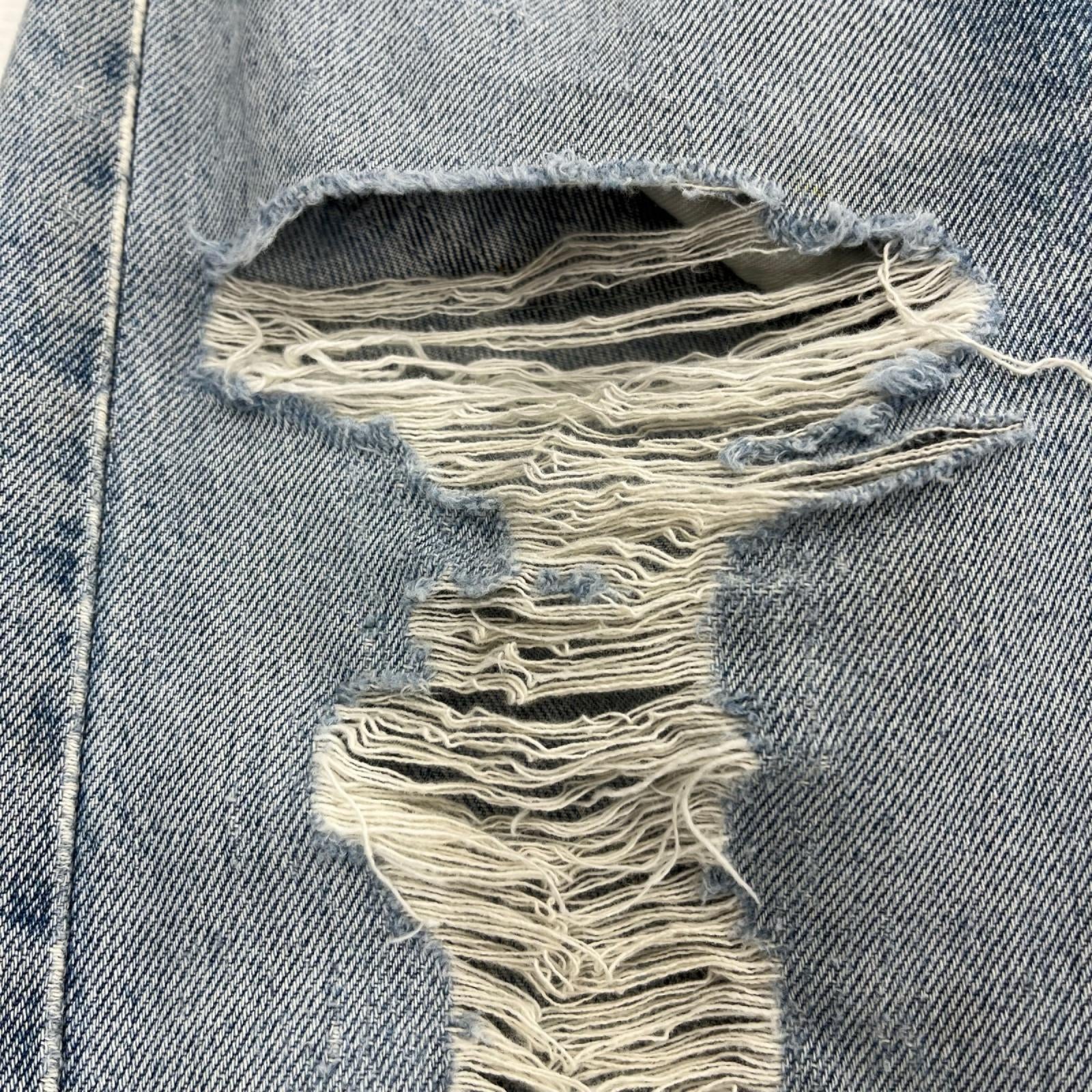 デニムパンツ USA製 501 W33L34 33 ブルー