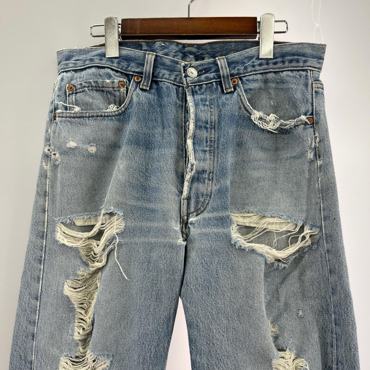デニムパンツ USA製 501 W33L34 33 ブルー