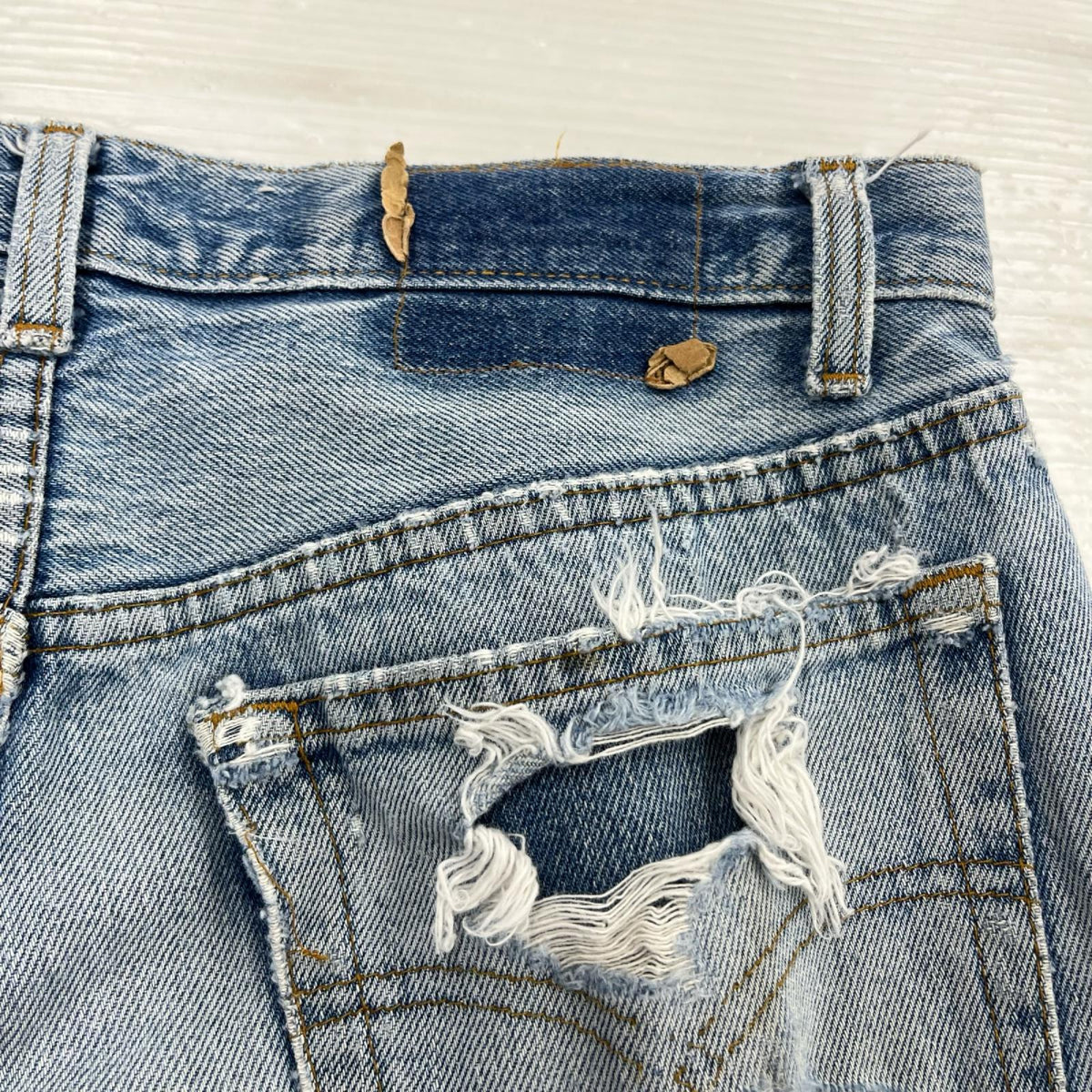 デニムパンツ USA製 501 W33L34 33 ブルー