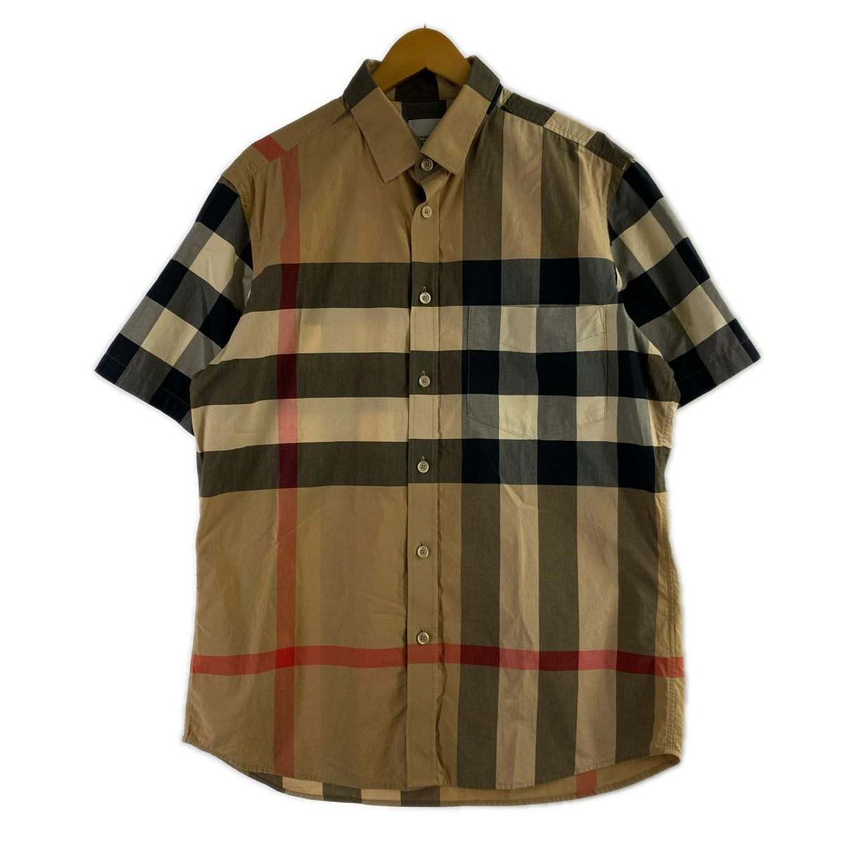 半袖シャツ SOMERTON S/S 半袖シャツ/L L ベージュ
