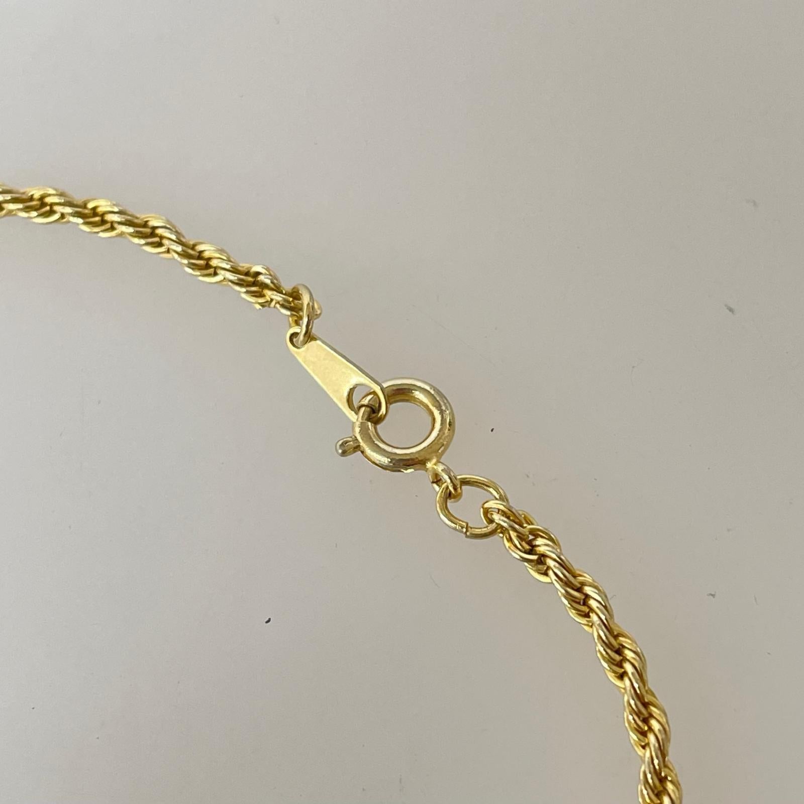 ネックレス EPoxy brass necklace ゴールド