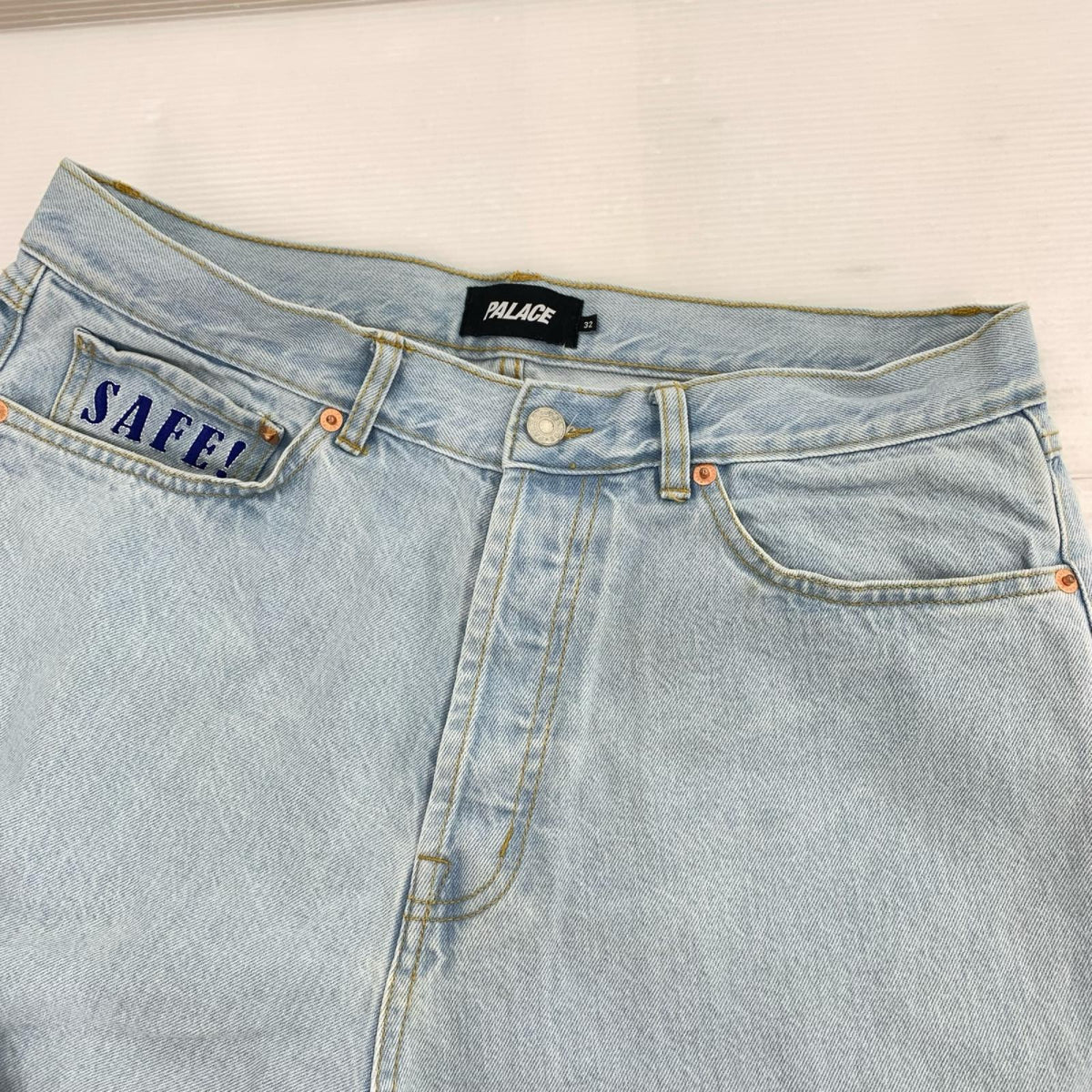 デニムパンツ ボタンフライデニムパンツ w32 32