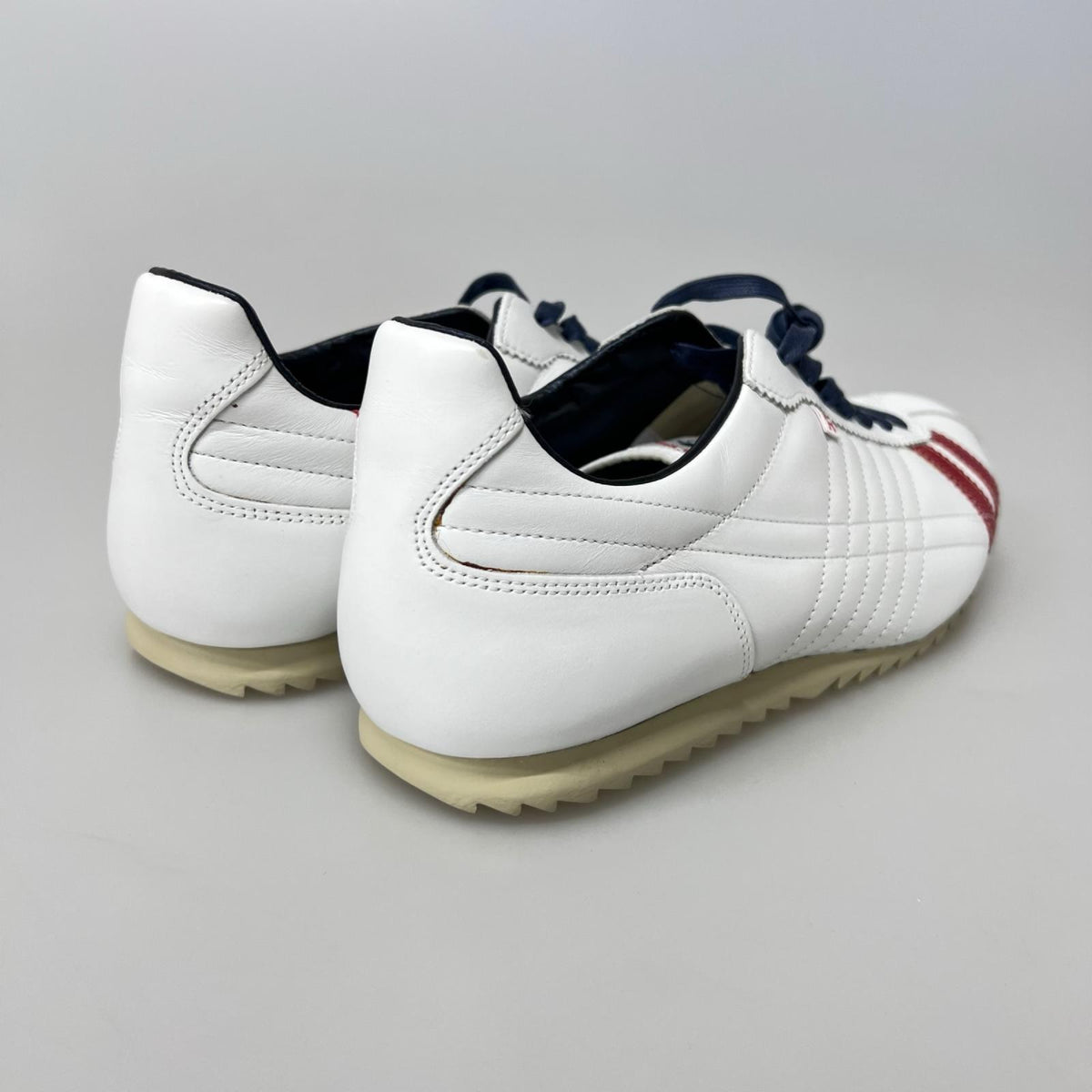 スニーカー SULLY-LE レザースニーカー 43 43 ホワイト