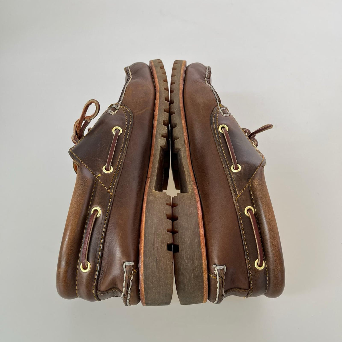 シューズ Timberland デッキシューズBR ブラウン
