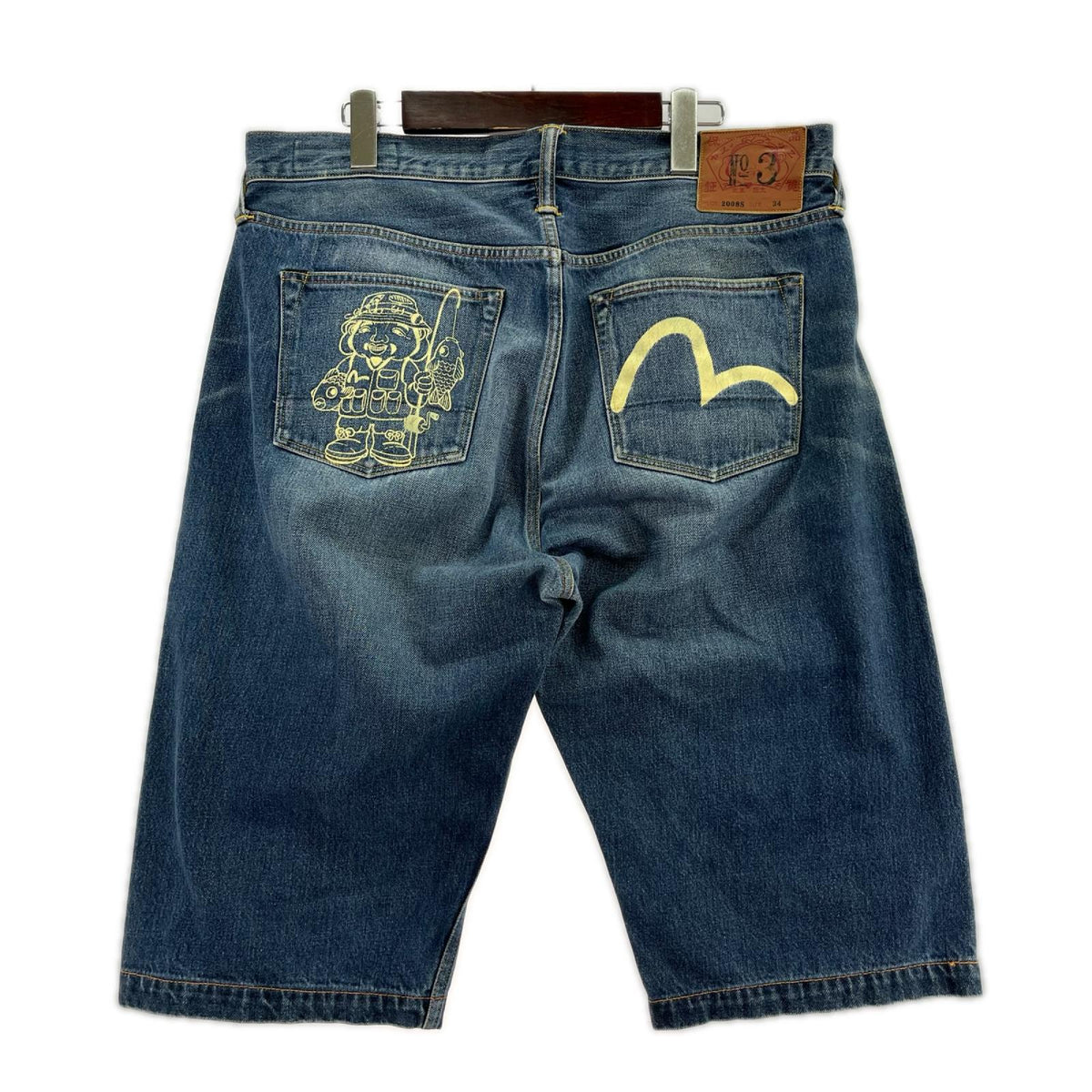ショートパンツ ハーフパンツ カモメ×恵比寿 34 ブルー