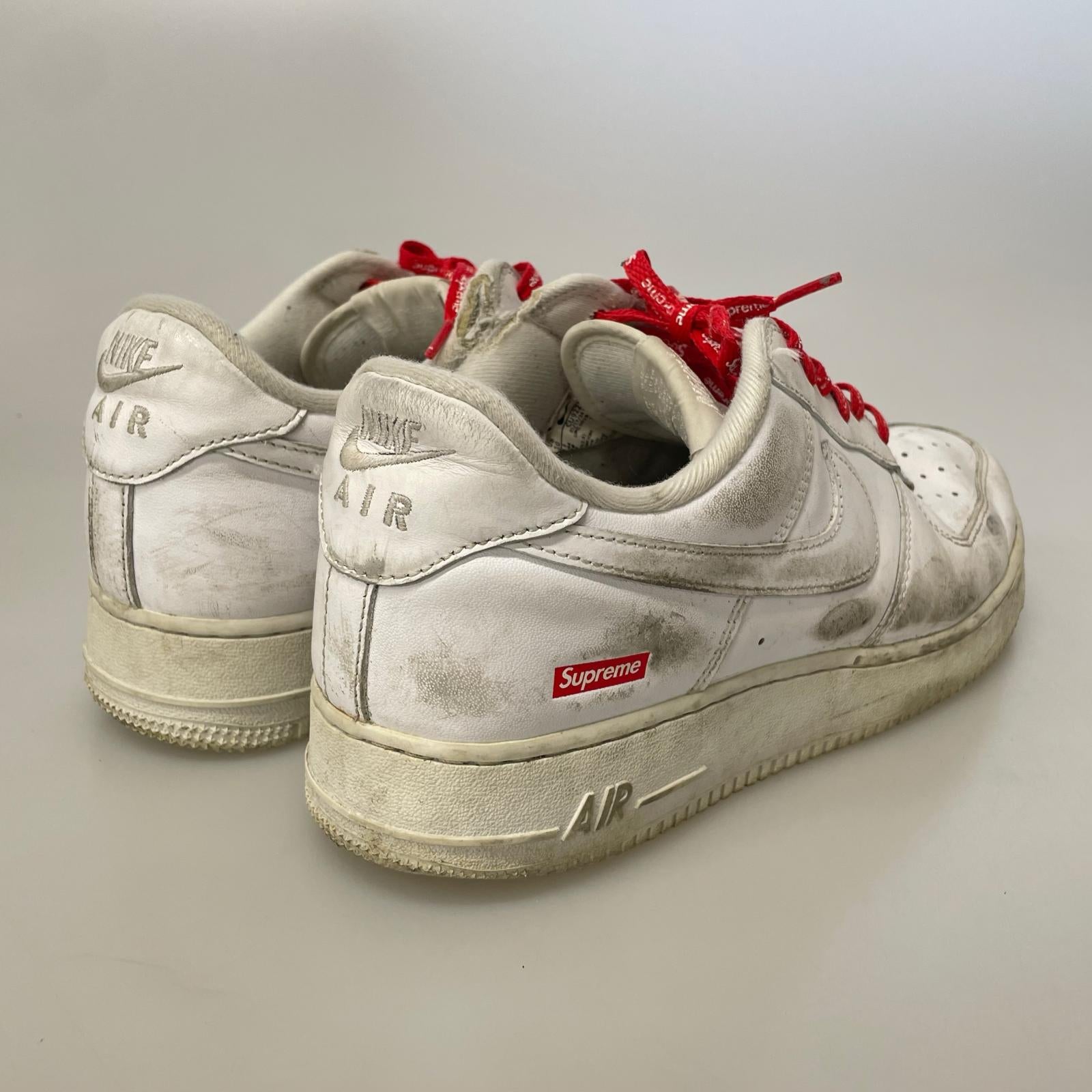 スニーカー x Supreme AF1 Low 28cm (US10 UK9 1/2 EU46) ホワイト