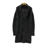カーディガン ロングカーディガン グレー L L グレー