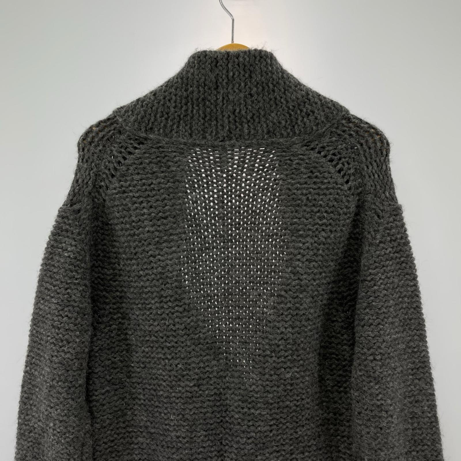 カーディガン ロングカーディガン グレー L L グレー