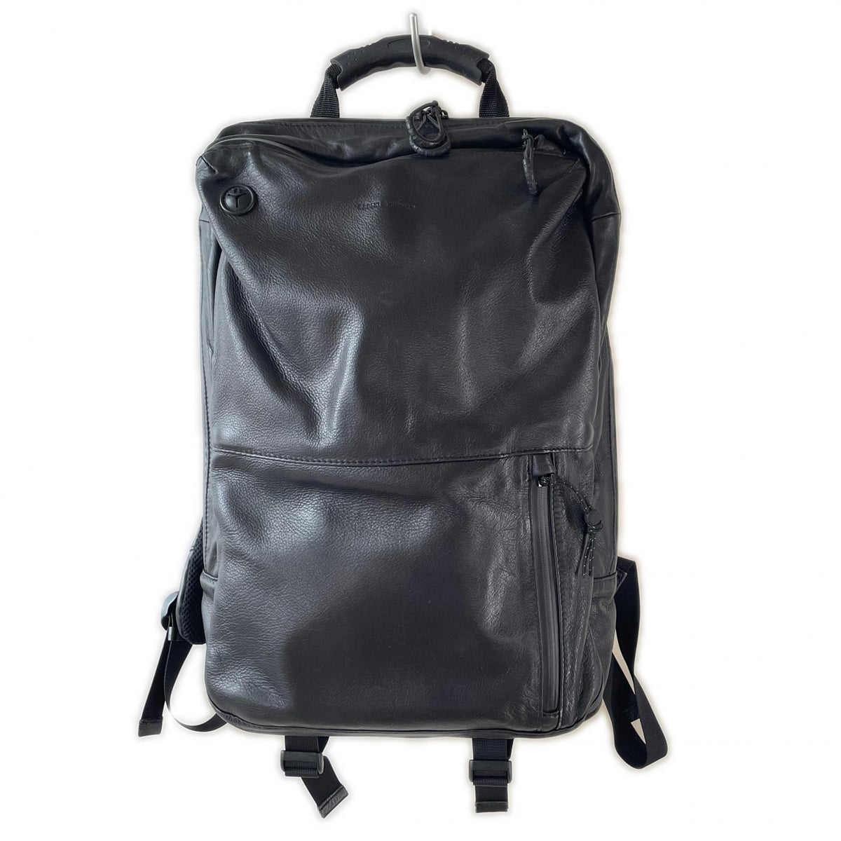 リュック・デイパック BROSKI&SUPPLY レザー 黒 ブラック