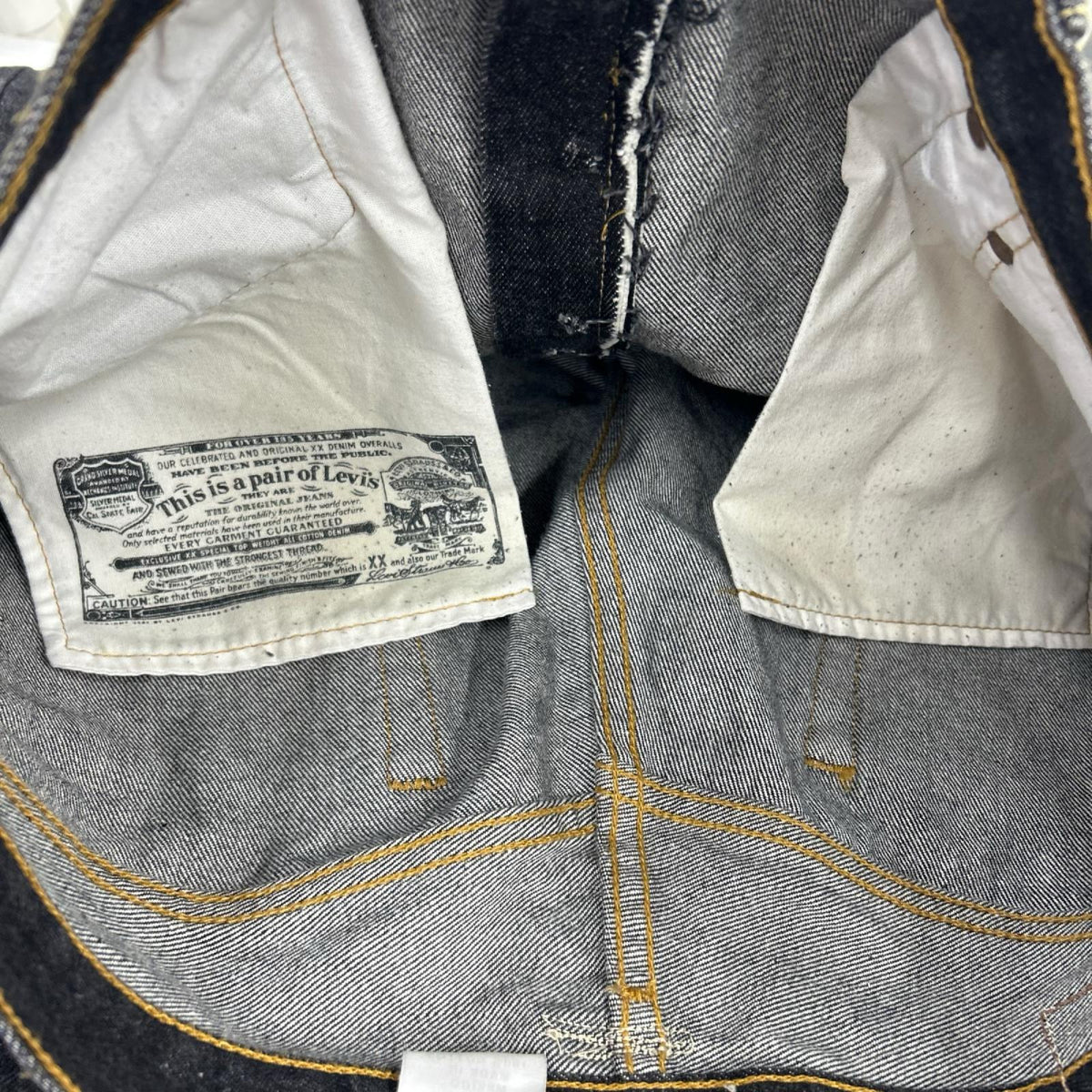 デニムパンツ Levi's 501 メキシコ製 デニムパンツ W36L32 ブラック