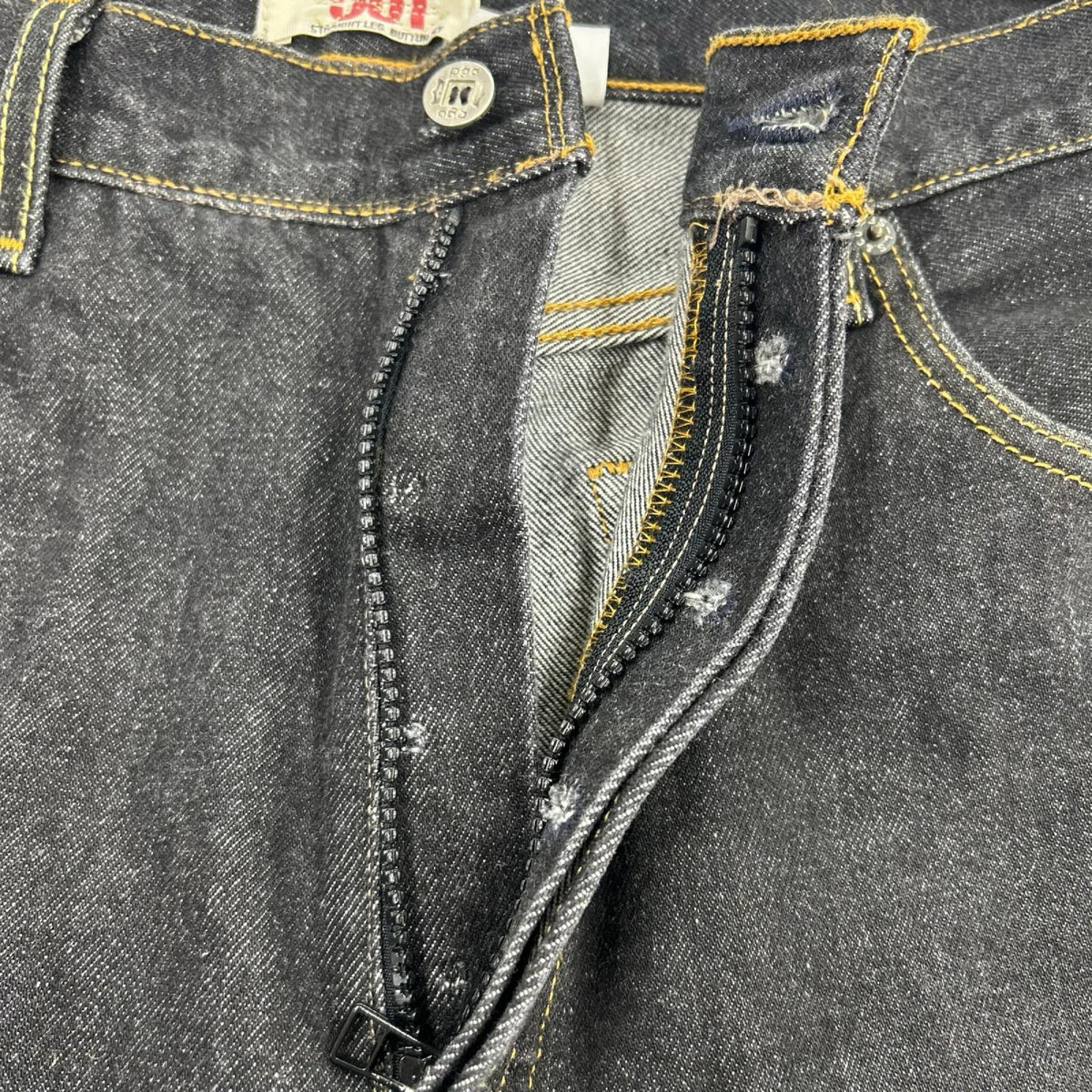 デニムパンツ Levi's 501 メキシコ製 デニムパンツ W36L32 ブラック