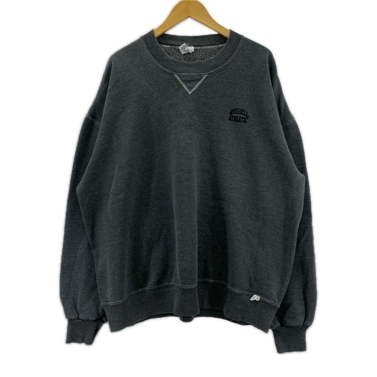 スウェット RUSSEL ATHLETIC 90s メキシコ製 ロゴ刺繍スウェット XXL グレー グレー